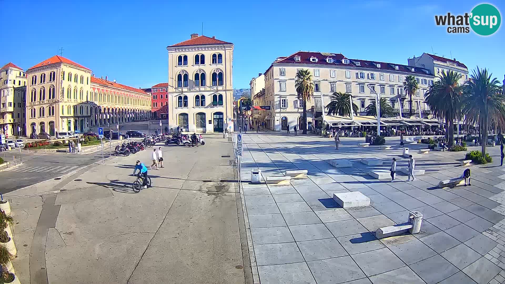 Webcam Split Riva – Prokurative | Trg Republike