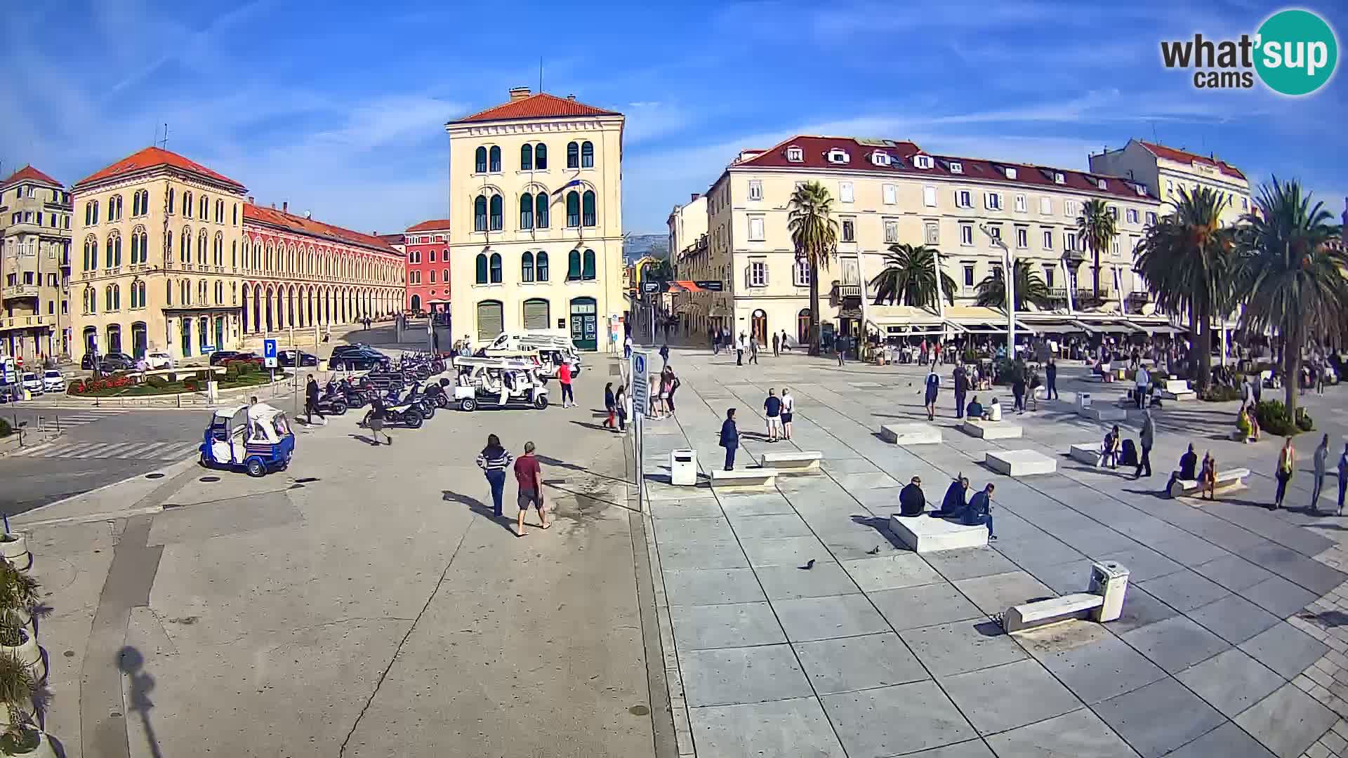 Split kamera Riva – Prokurative | Trg Republike