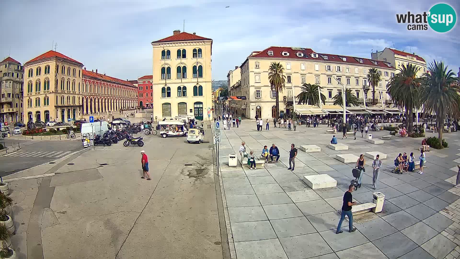 Webcam Split Riva – Prokurative | Trg Republike