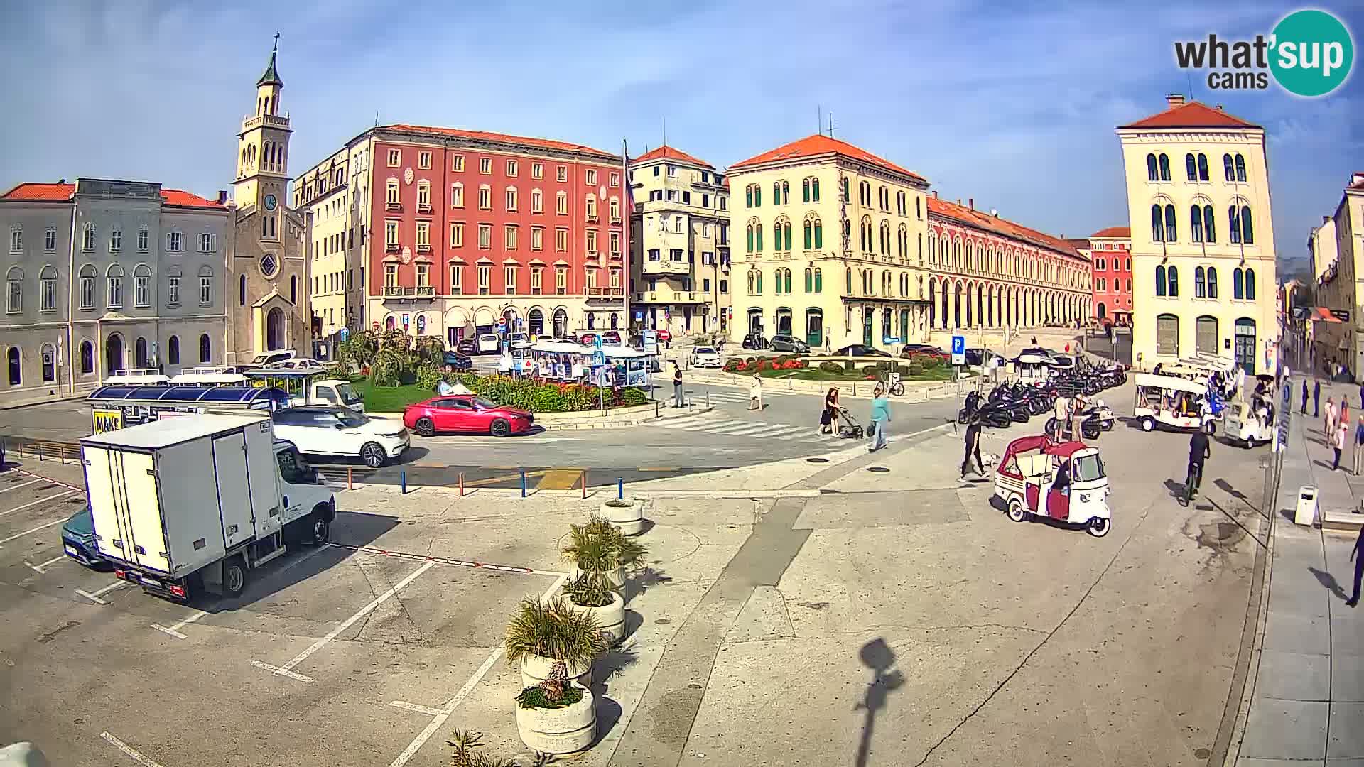 Webcam Split Riva – Prokurative | Trg Republike