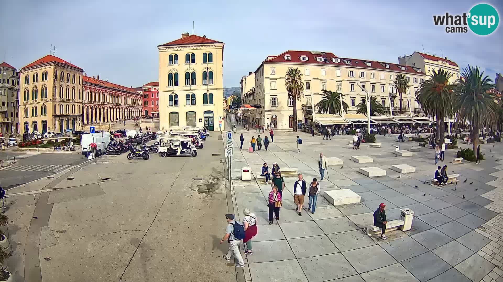 Split kamera Riva – Prokurative | Trg Republike