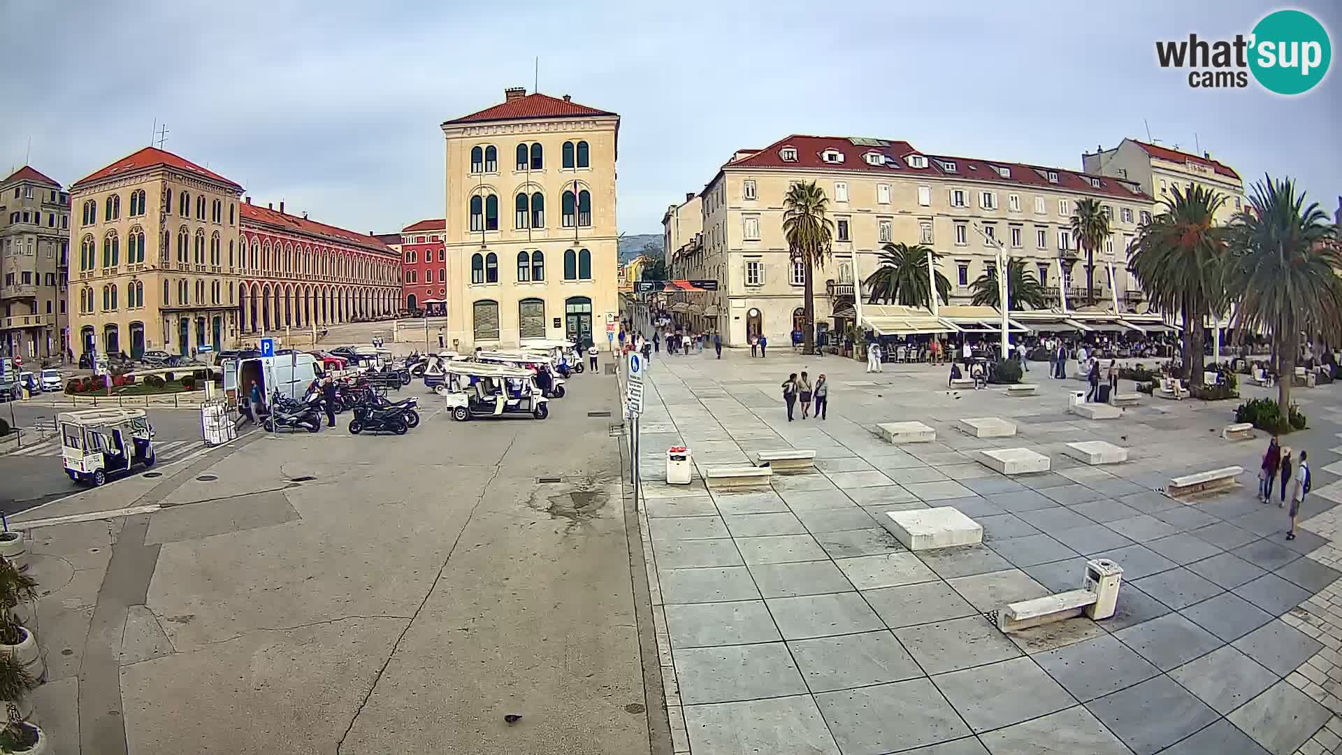 Webcam Spalato Riva – Prokurative | Piazza della Republika