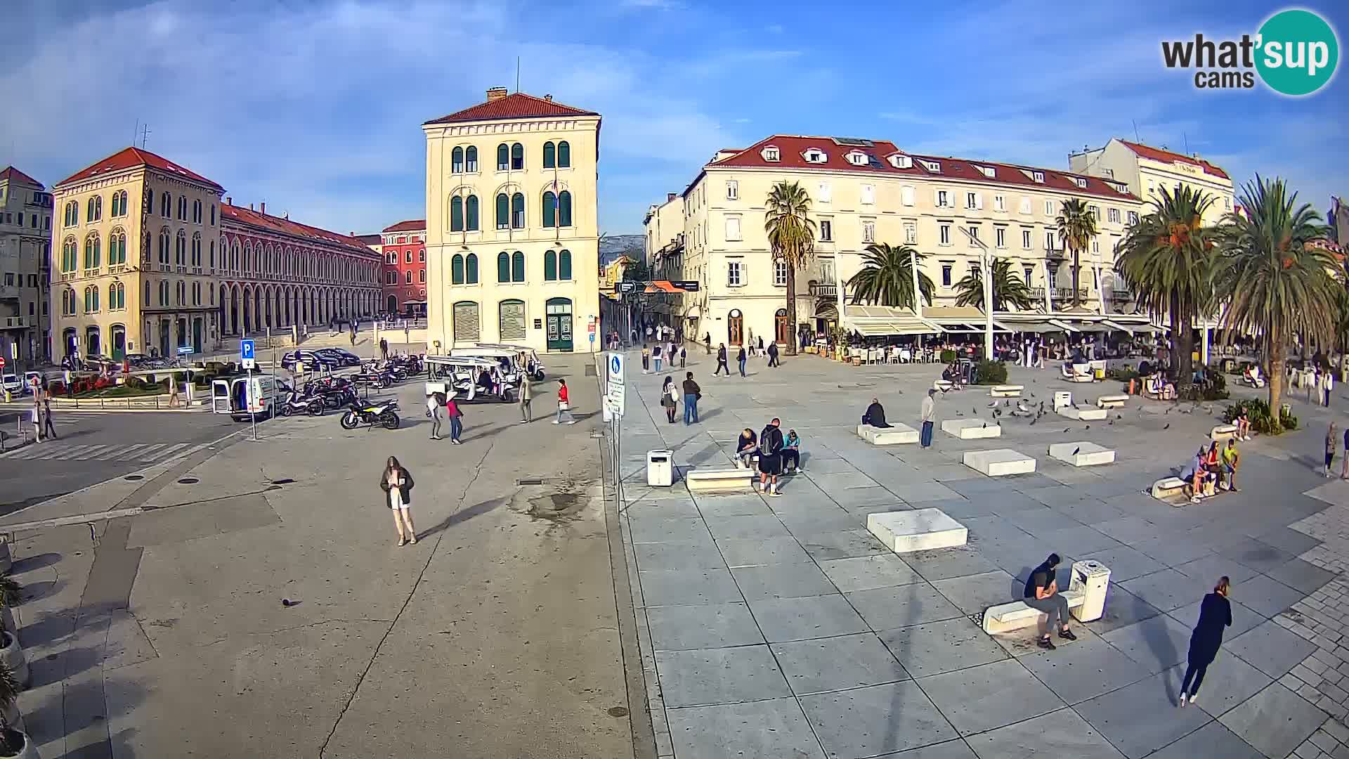 Webcam Spalato Riva – Prokurative | Piazza della Republika