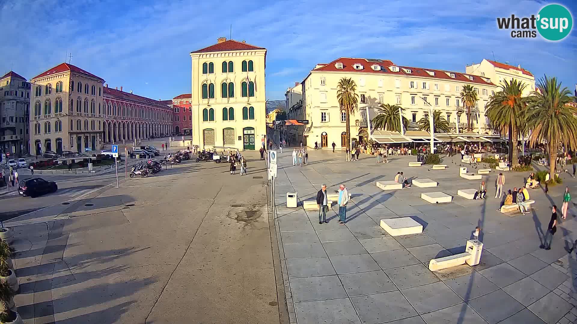 Webcam Spalato Riva – Prokurative | Piazza della Republika