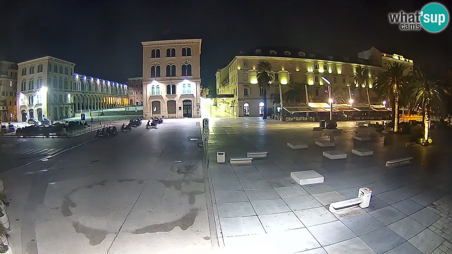 Webcam Split Riva – Prokurative | Trg Republike