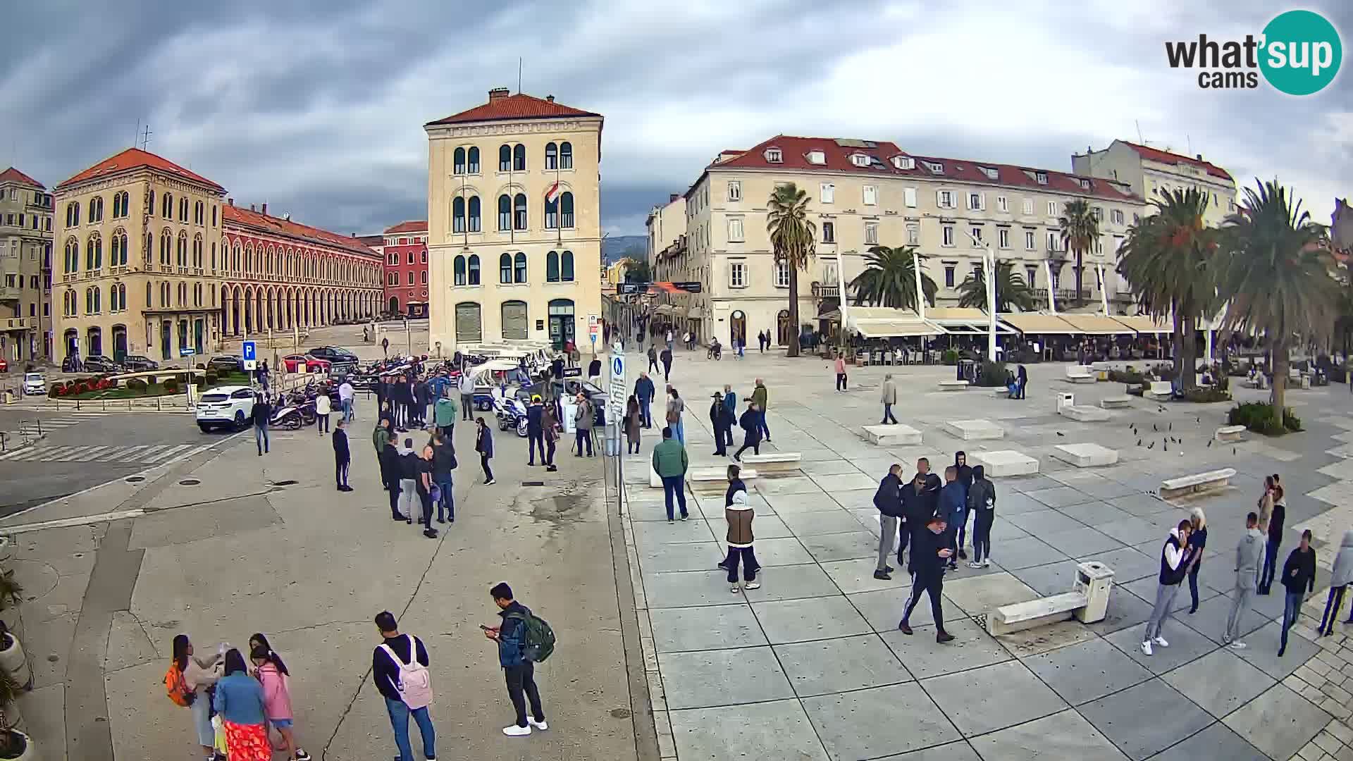 Webcam Split Riva – Prokurative | Trg Republike