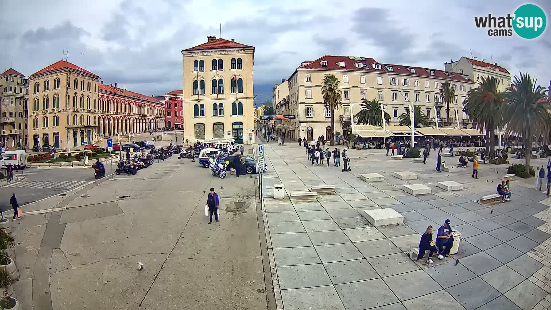 Webcam Split Riva – Prokurative | Trg Republike