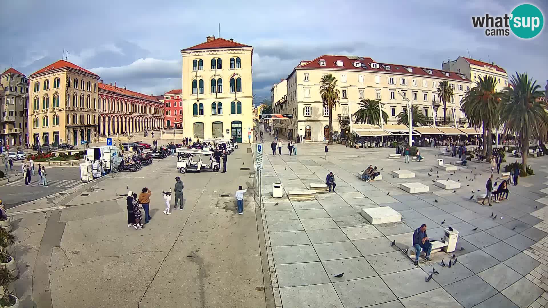 Live kamera Split Riva – Prokurative | Trg Republike