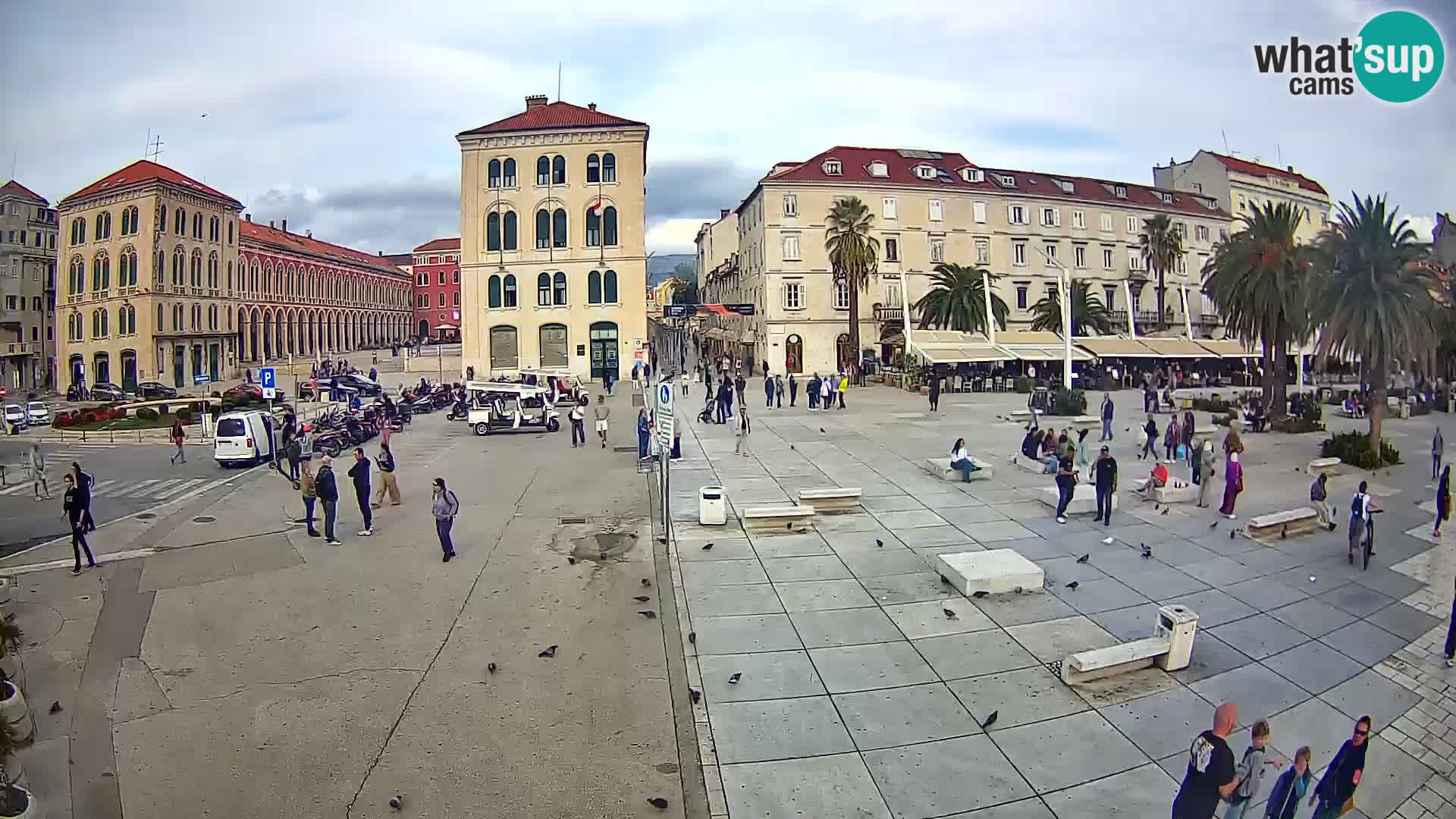 Webcam Spalato Riva – Prokurative | Piazza della Republika