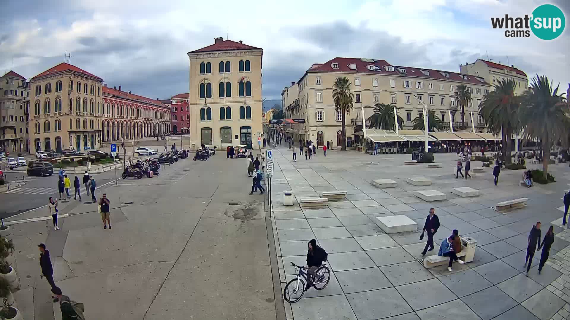 Webcam Split Riva – Prokurative | Trg Republike