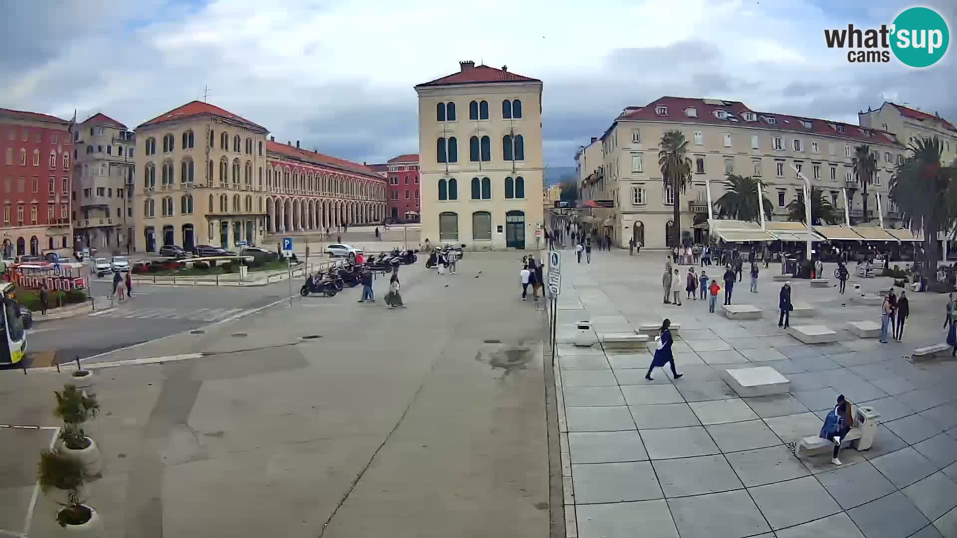 Webcam Spalato Riva – Prokurative | Piazza della Republika