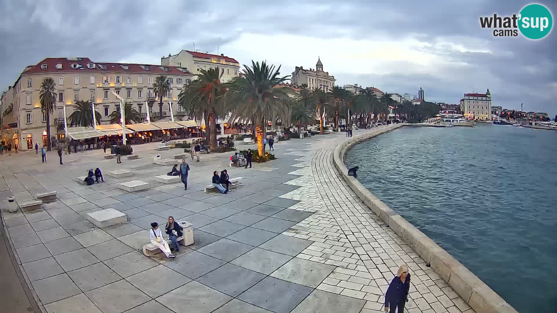 Webcam Spalato Riva – Prokurative | Piazza della Republika