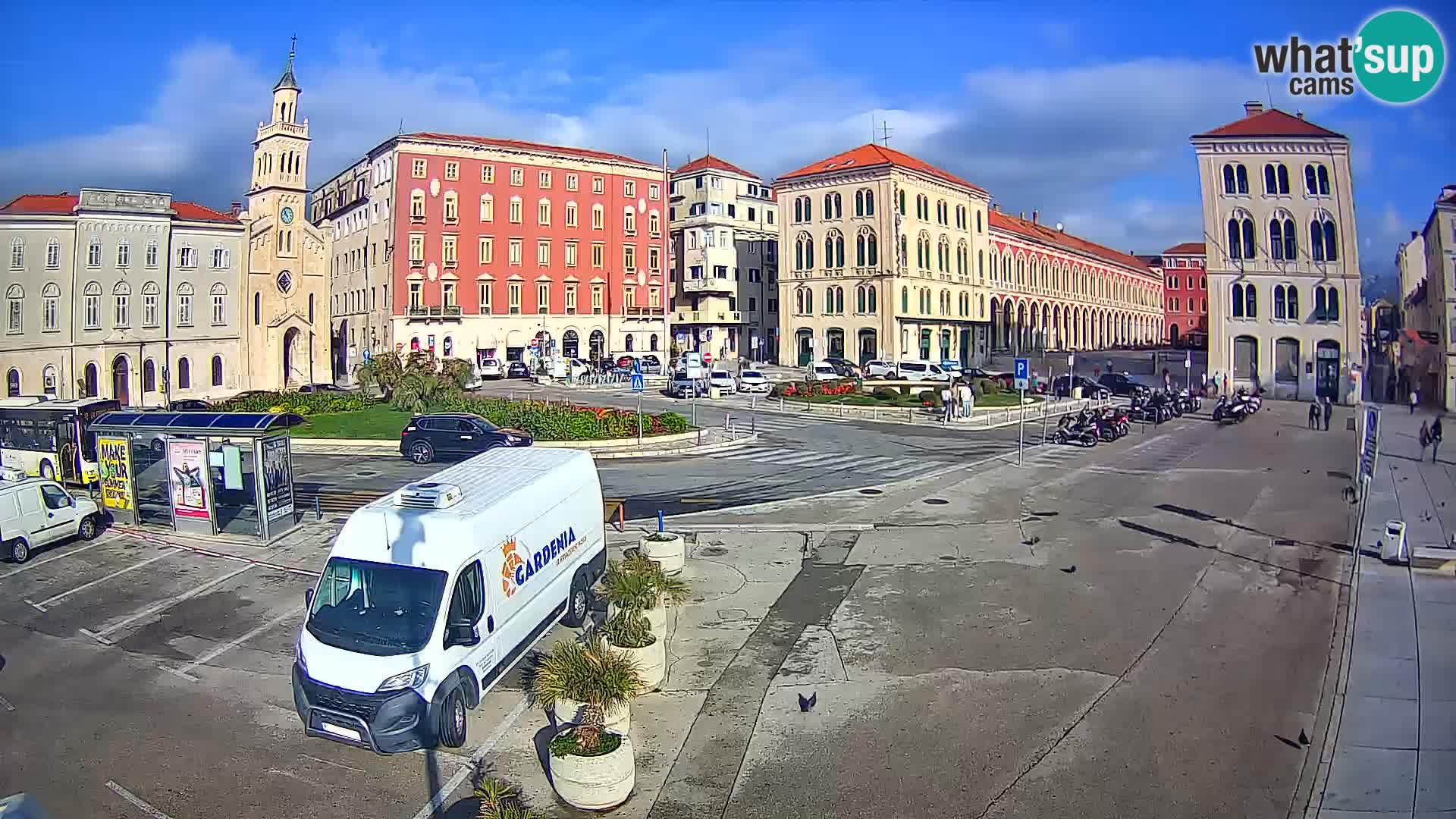 Webcam Split Riva – Prokurative | Trg Republike