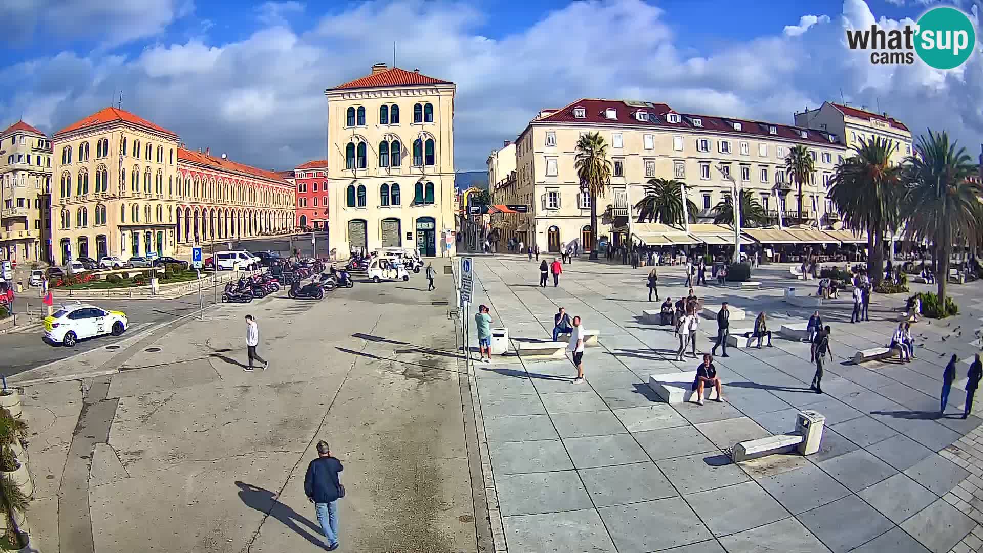 Live kamera Split Riva – Prokurative | Trg Republike