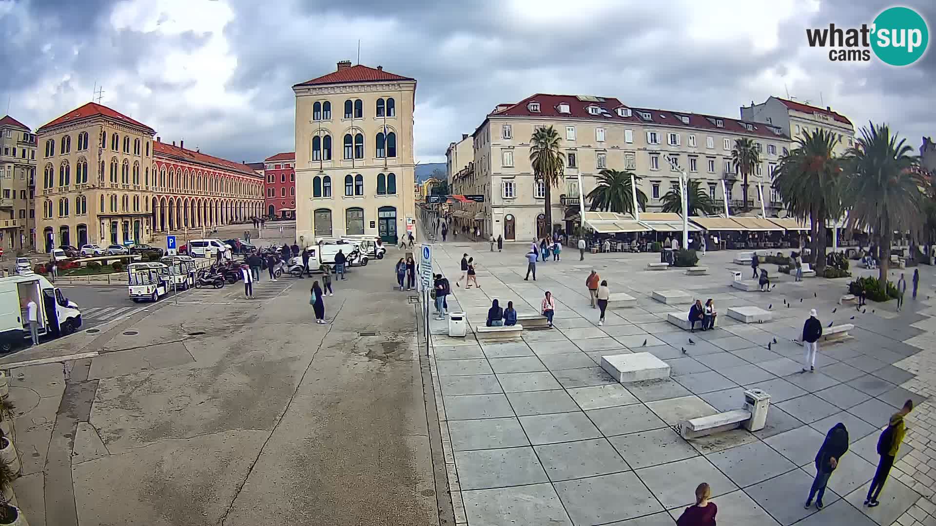 Webcam Split Riva – Prokurative | Trg Republike