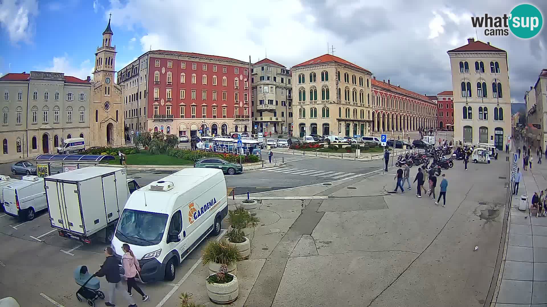 Live kamera Split Riva – Prokurative | Trg Republike