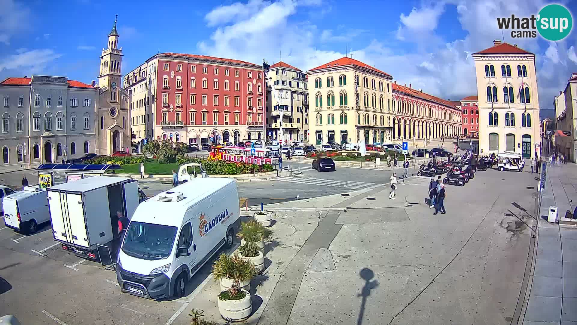 Webcam Split Riva – Prokurative | Trg Republike