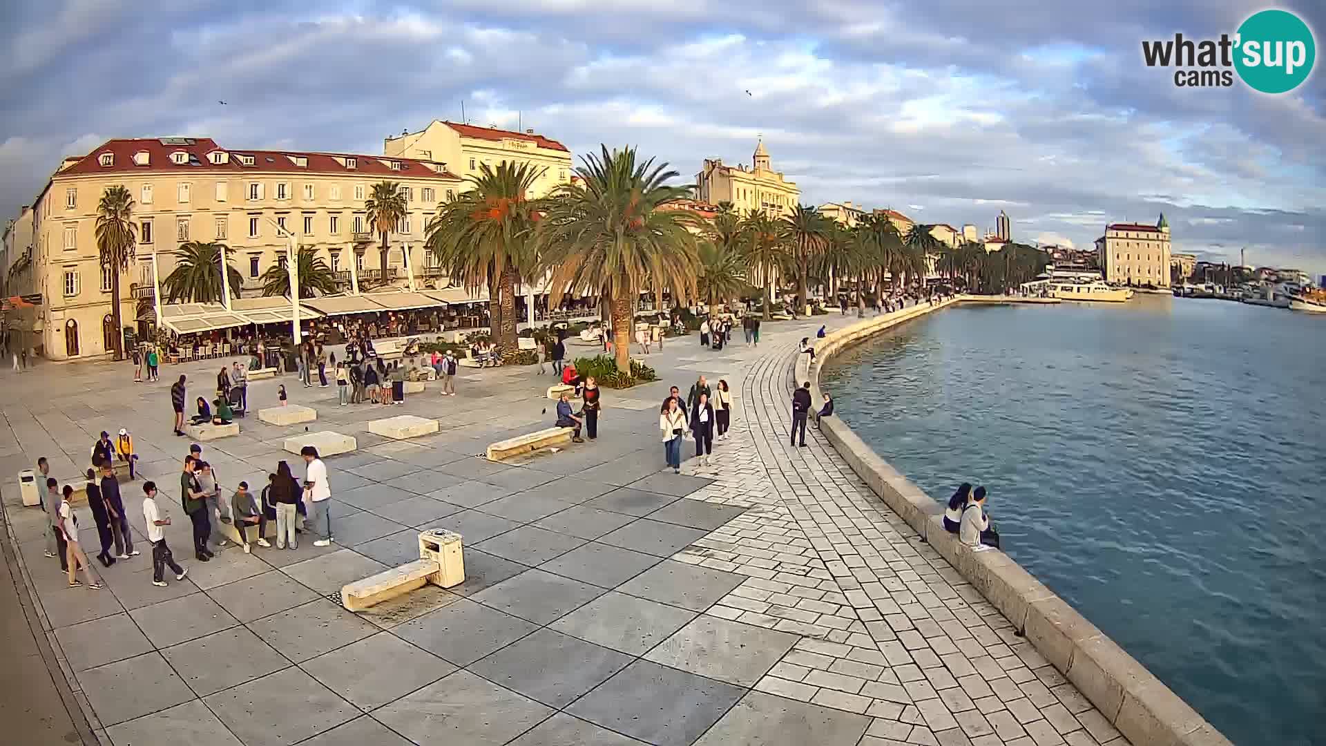 Webcam Split Riva – Prokurative | Plaza de la República