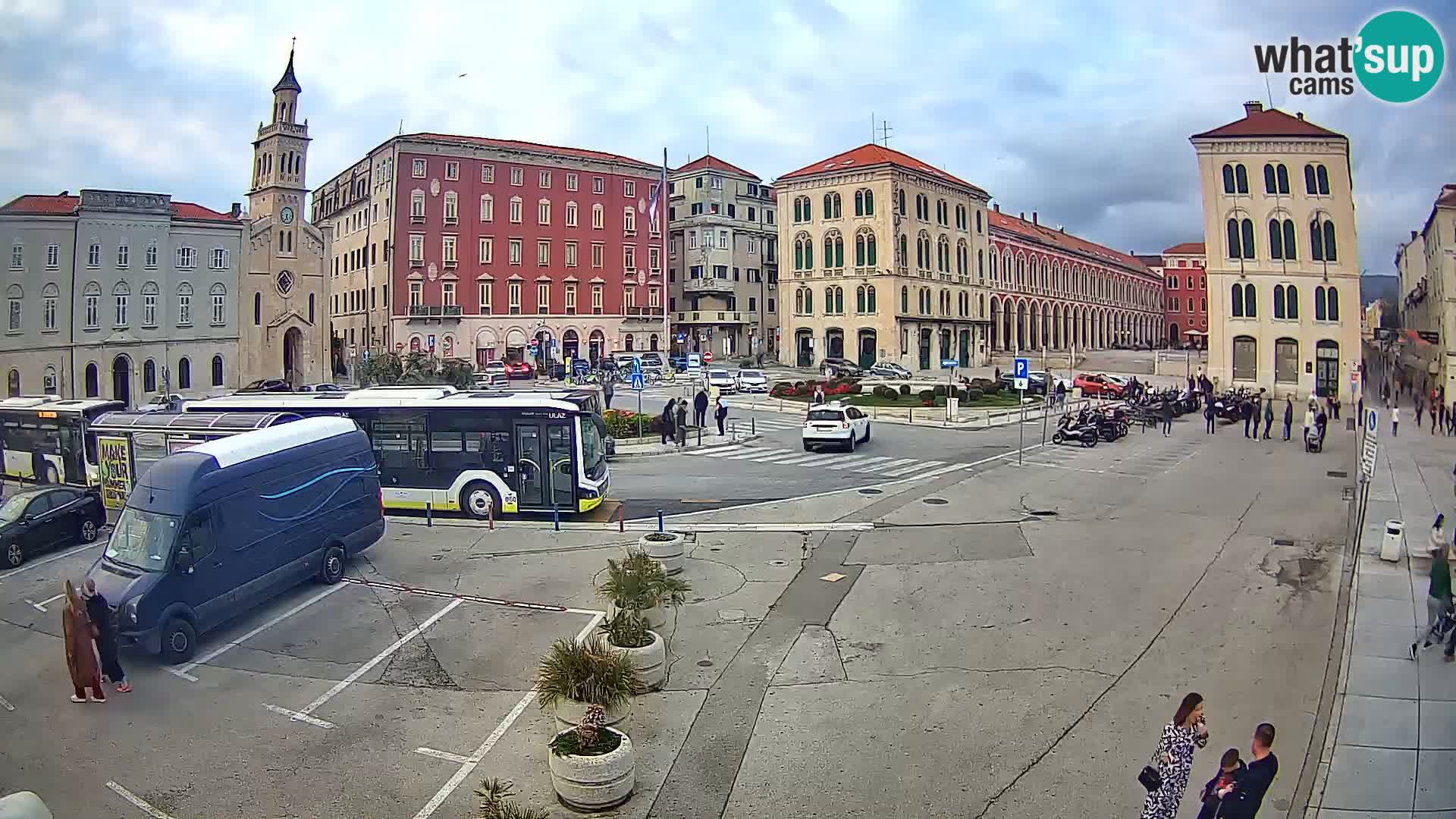 Webcam Split Riva – Prokurative | Trg Republike