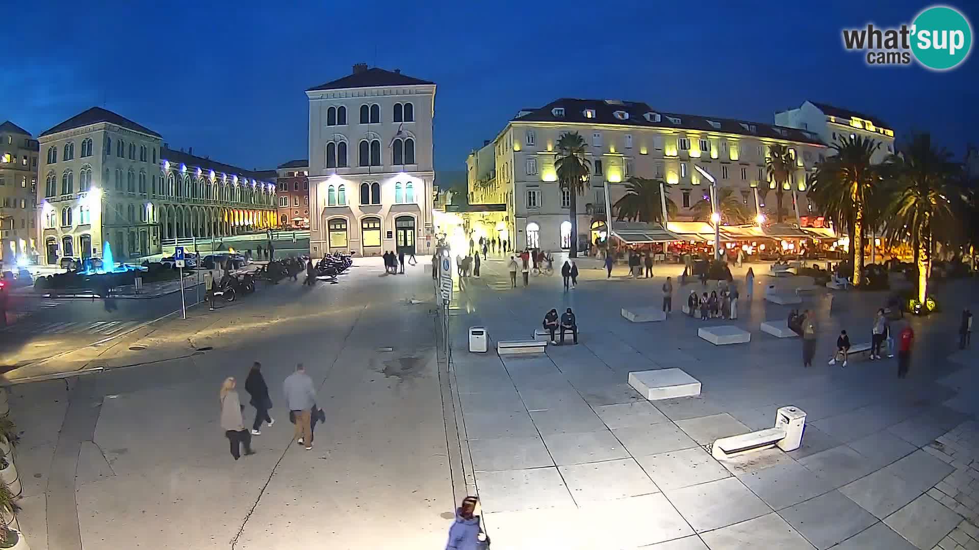 Live kamera Split Riva – Prokurative | Trg Republike
