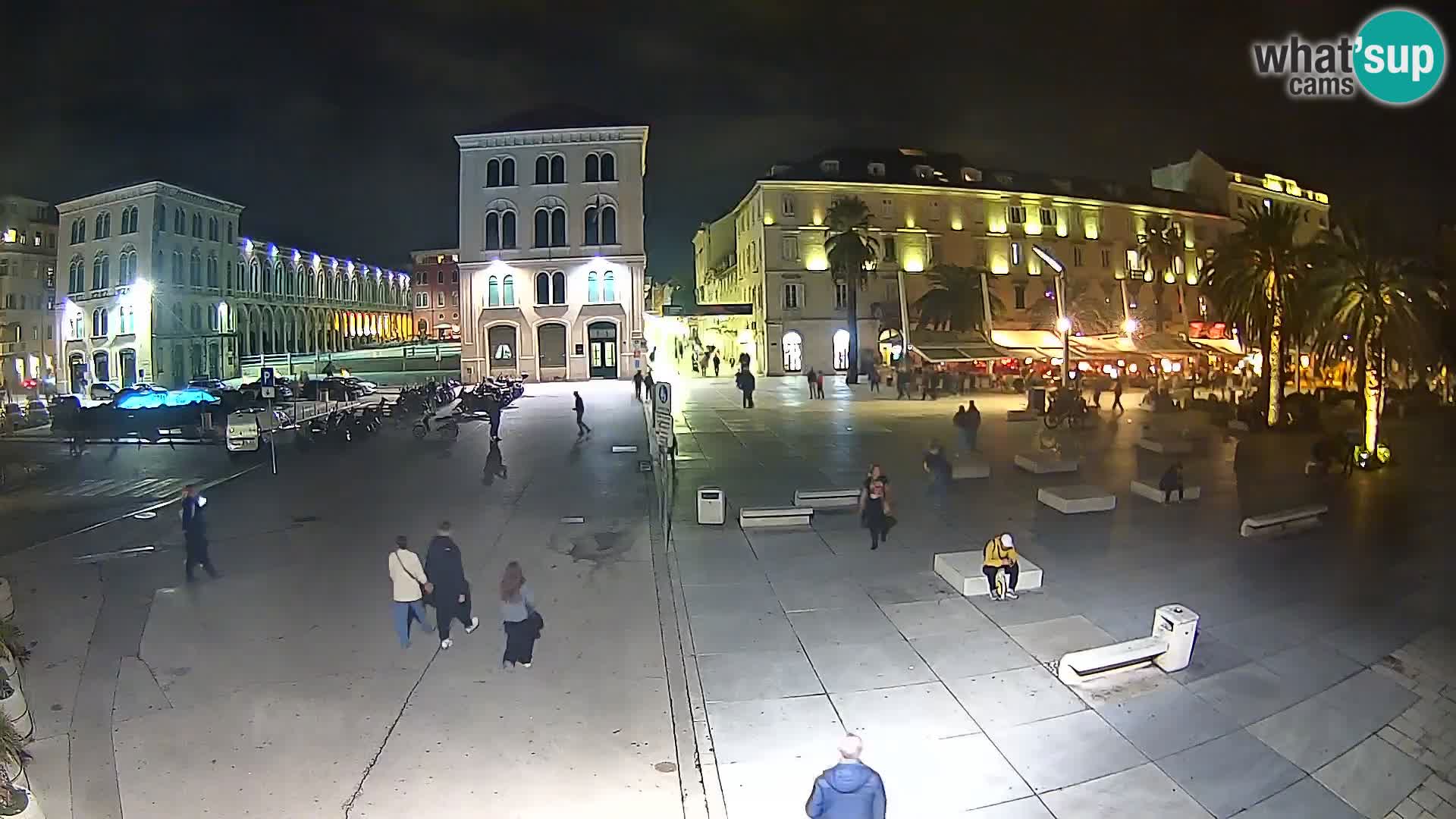 Webcam Split Riva – Prokurative | Trg Republike