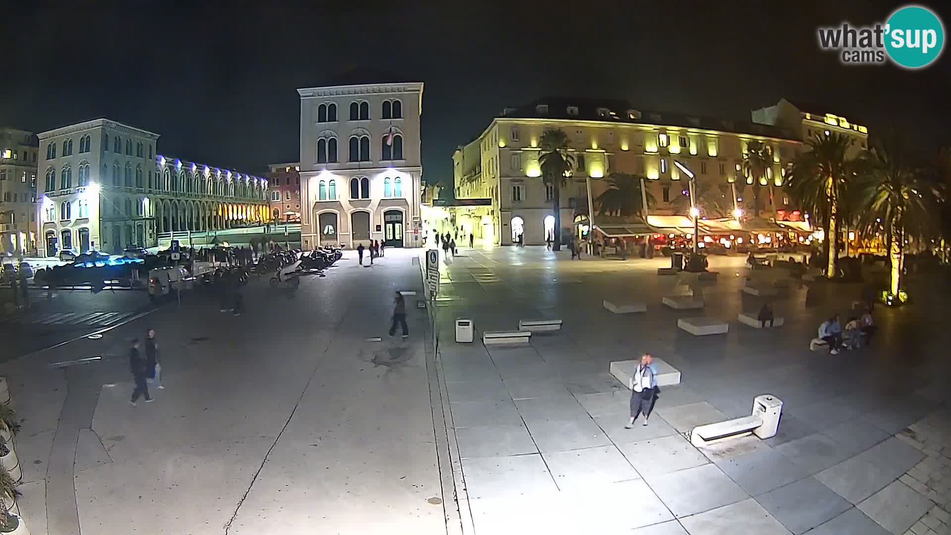 Webcam Split Riva – Prokurative | Trg Republike