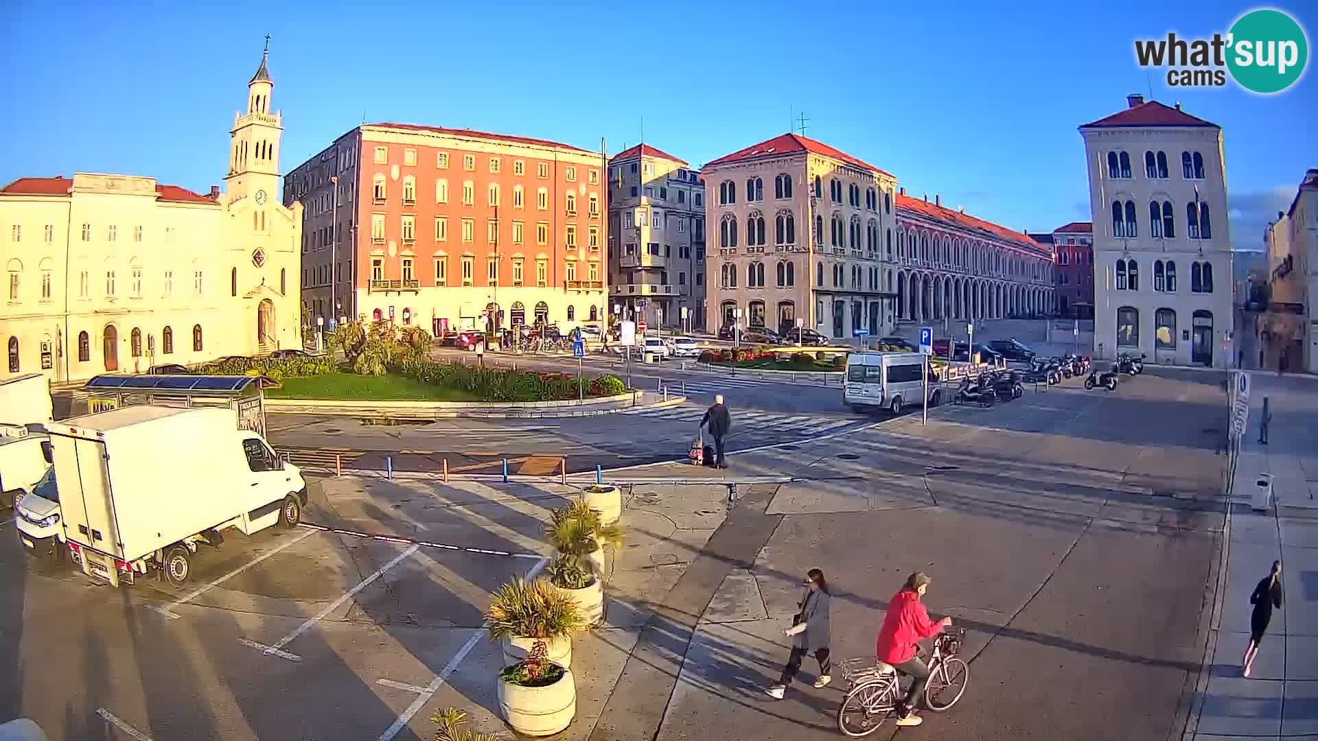 Webcam Split Riva – Prokurative | Trg Republike