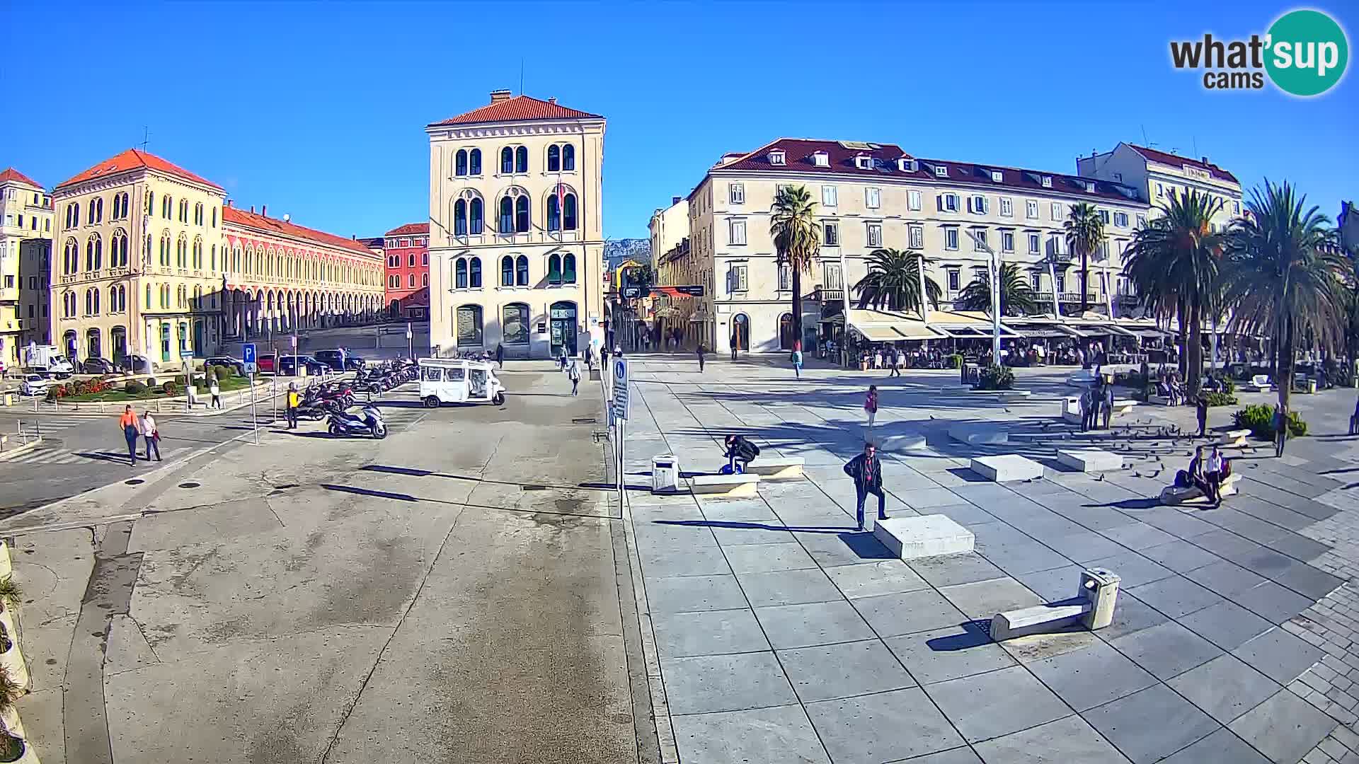 Webcam Split Riva – Prokurative | Trg Republike