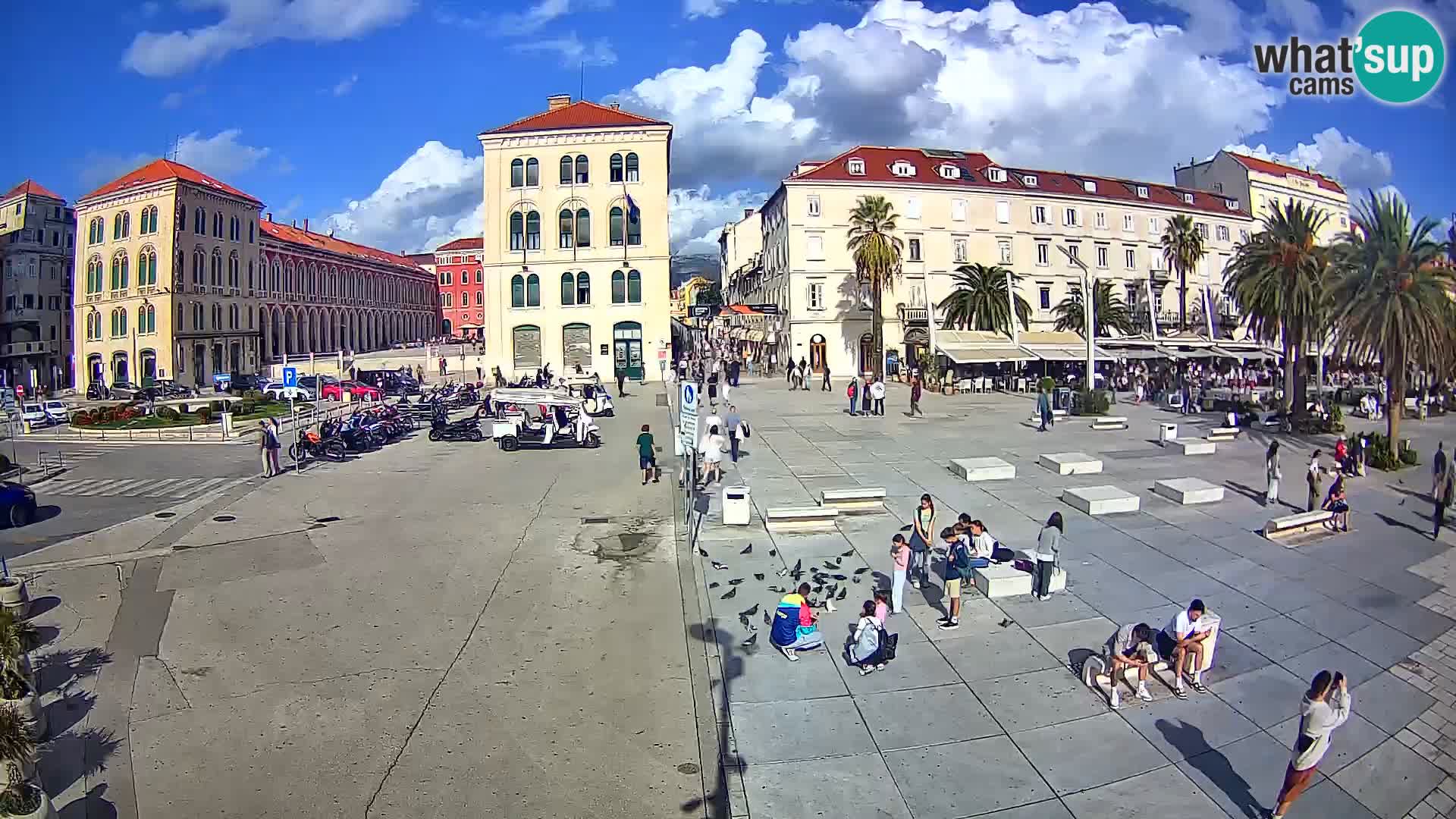 Live kamera Split Riva – Prokurative | Trg Republike