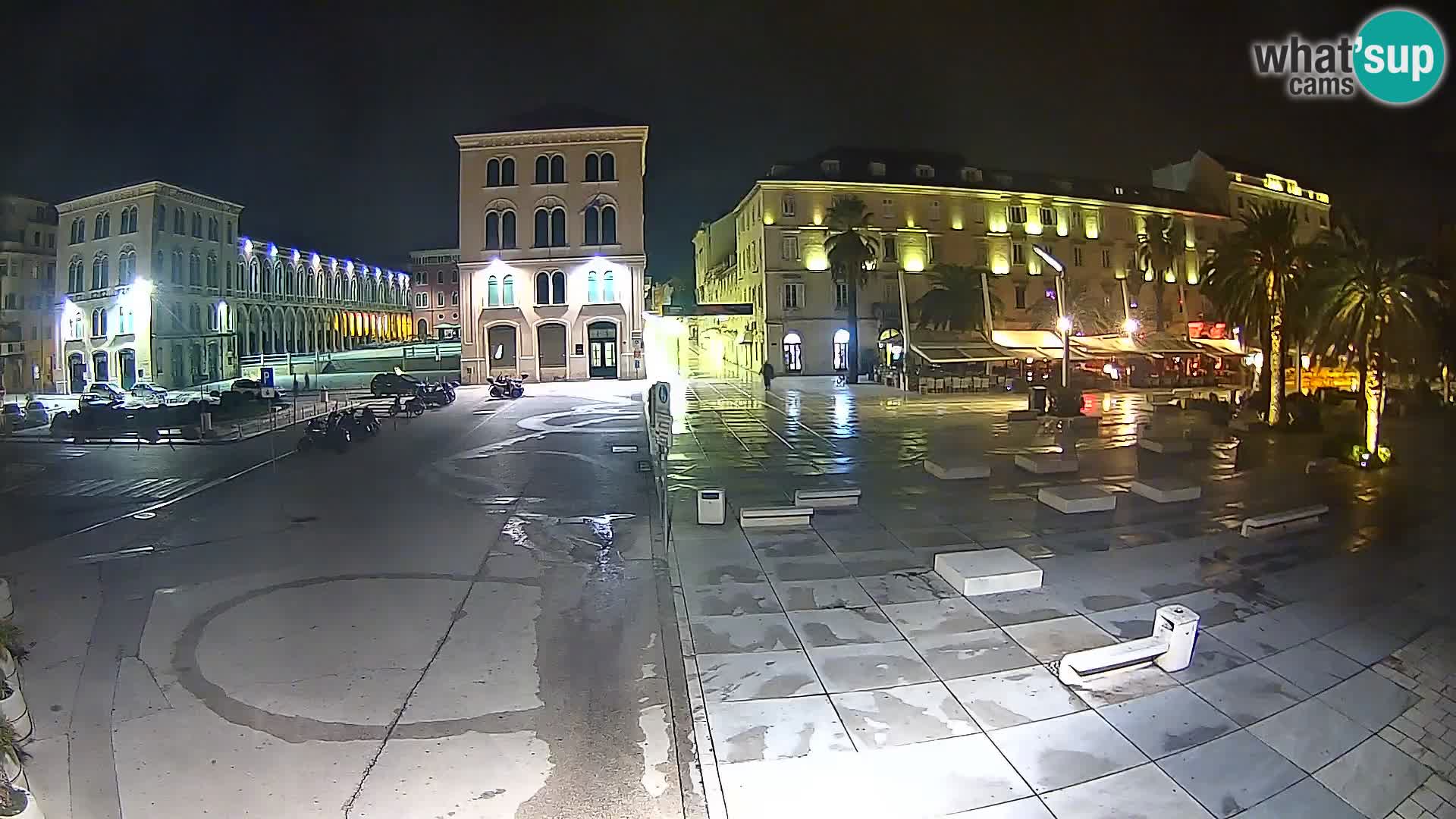 Webcam Split Riva – Prokurative | Trg Republike