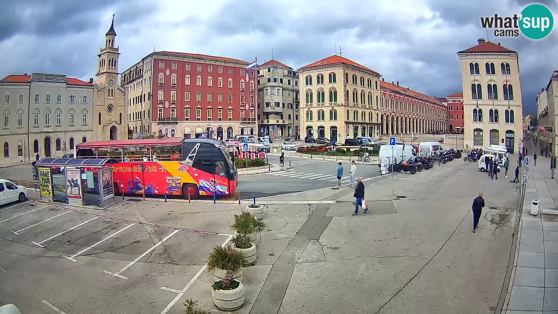 Webcam Split Riva – Prokurative | Trg Republike