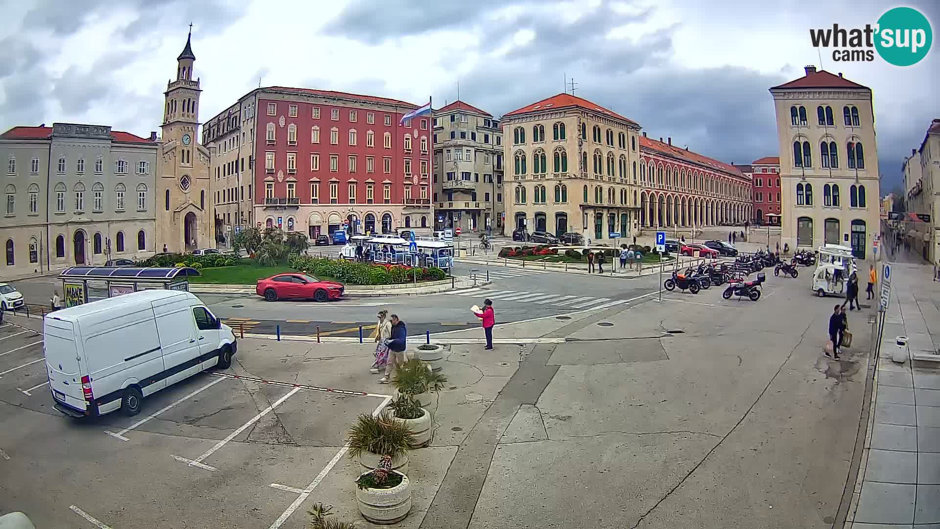 Webcam Split Riva – Prokurative | Trg Republike