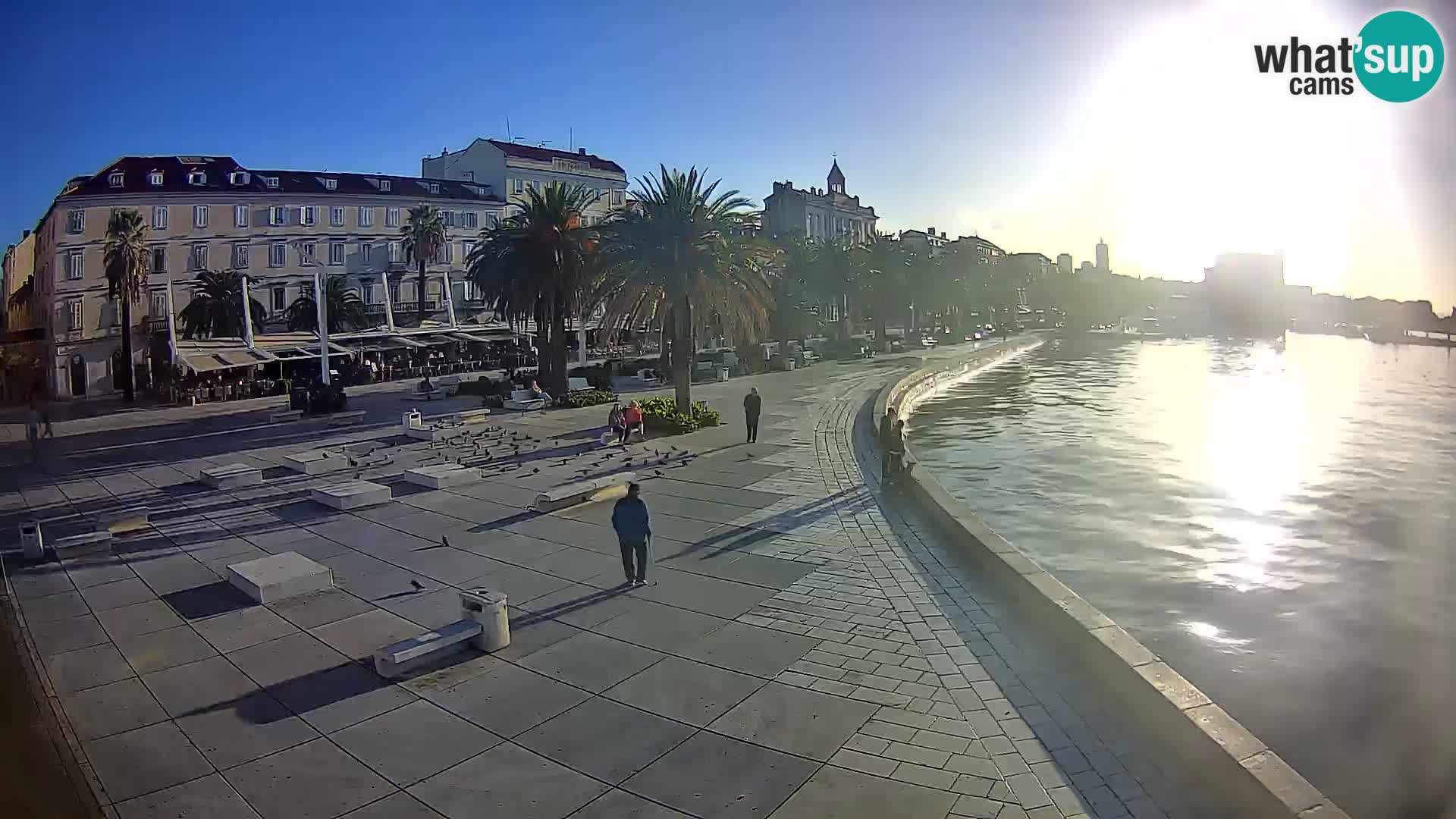 Webcam Split Riva – Prokurative | Trg Republike