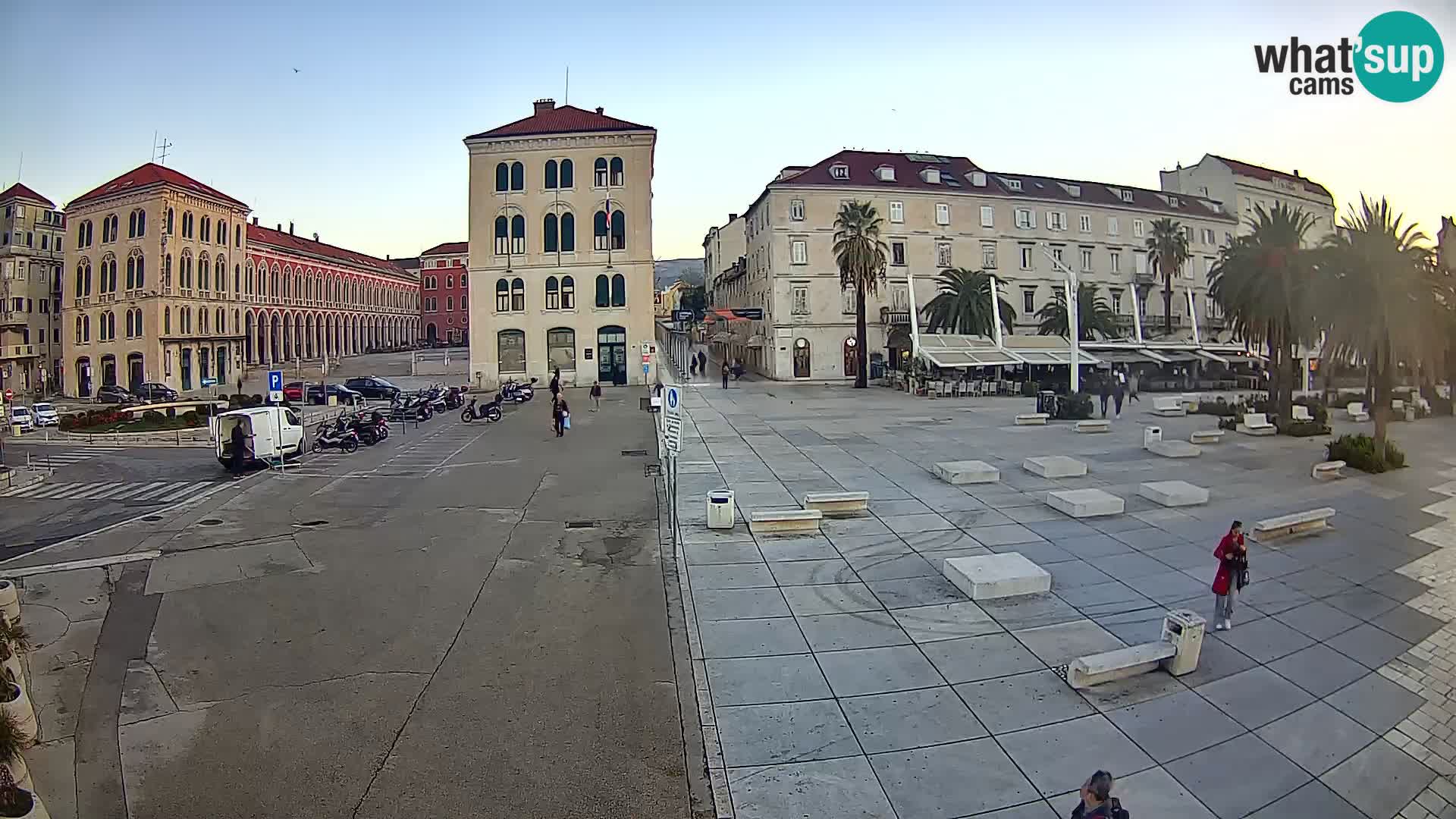 Split kamera Riva – Prokurative | Trg Republike