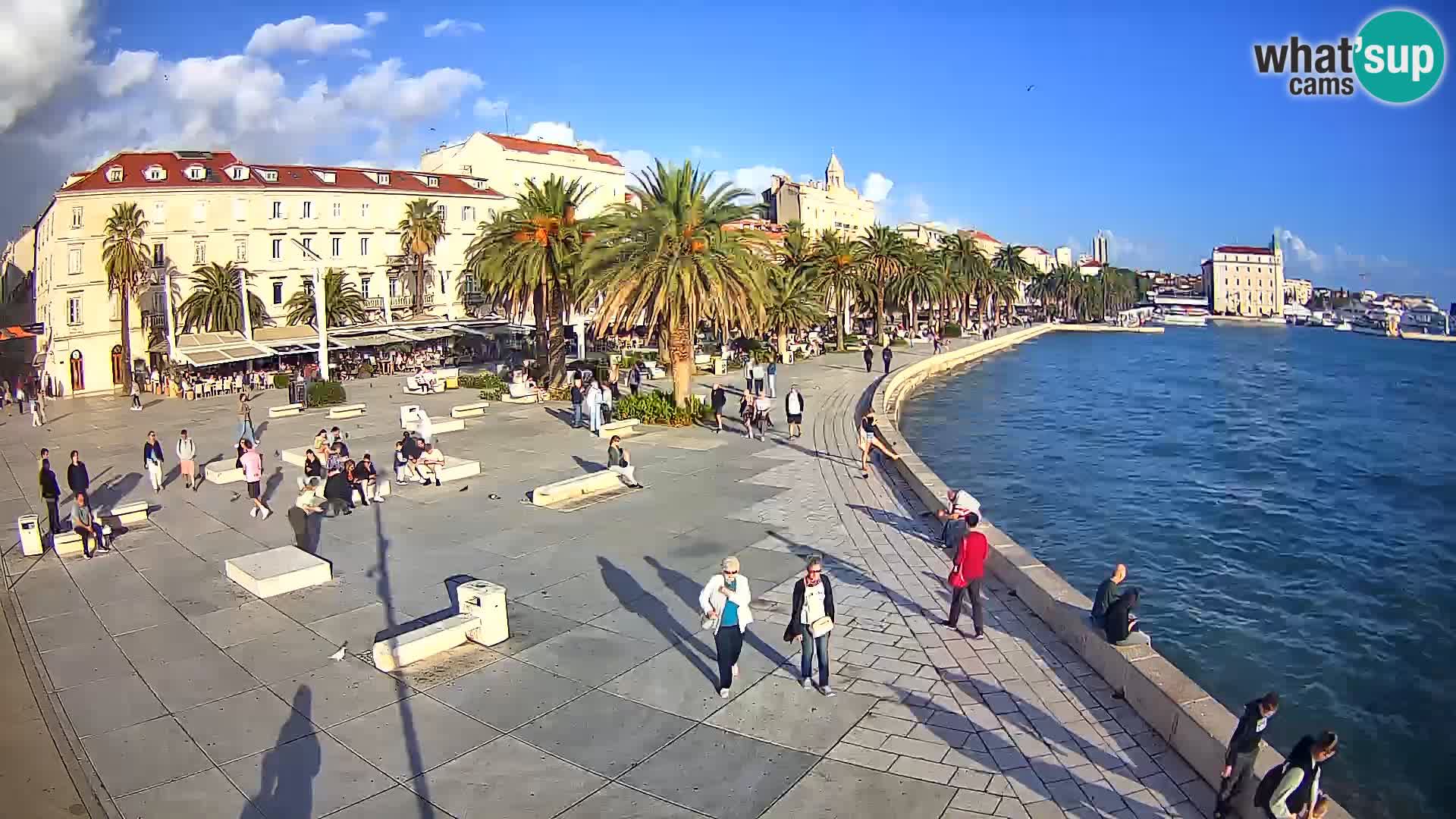 Split kamera Riva – Prokurative | Trg Republike