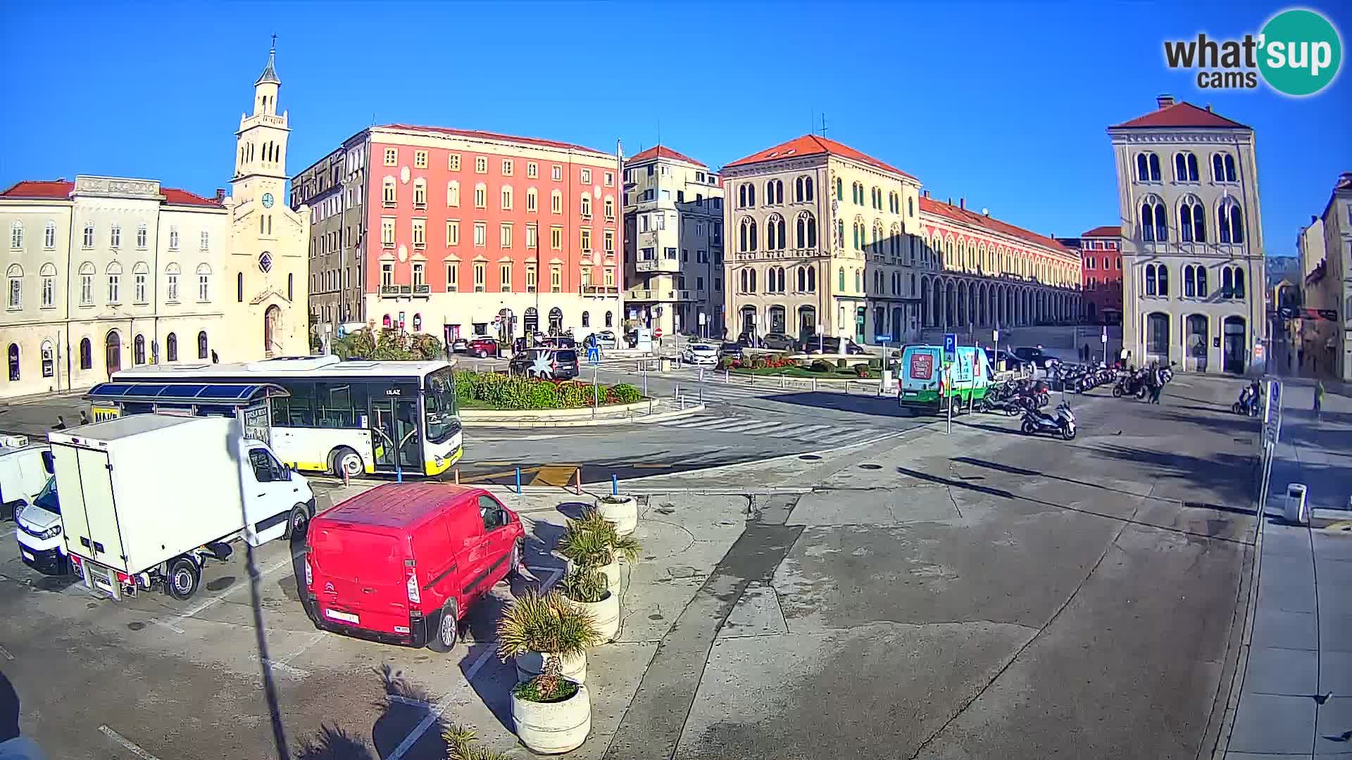 Webcam Split Riva – Prokurative | Plaza de la República