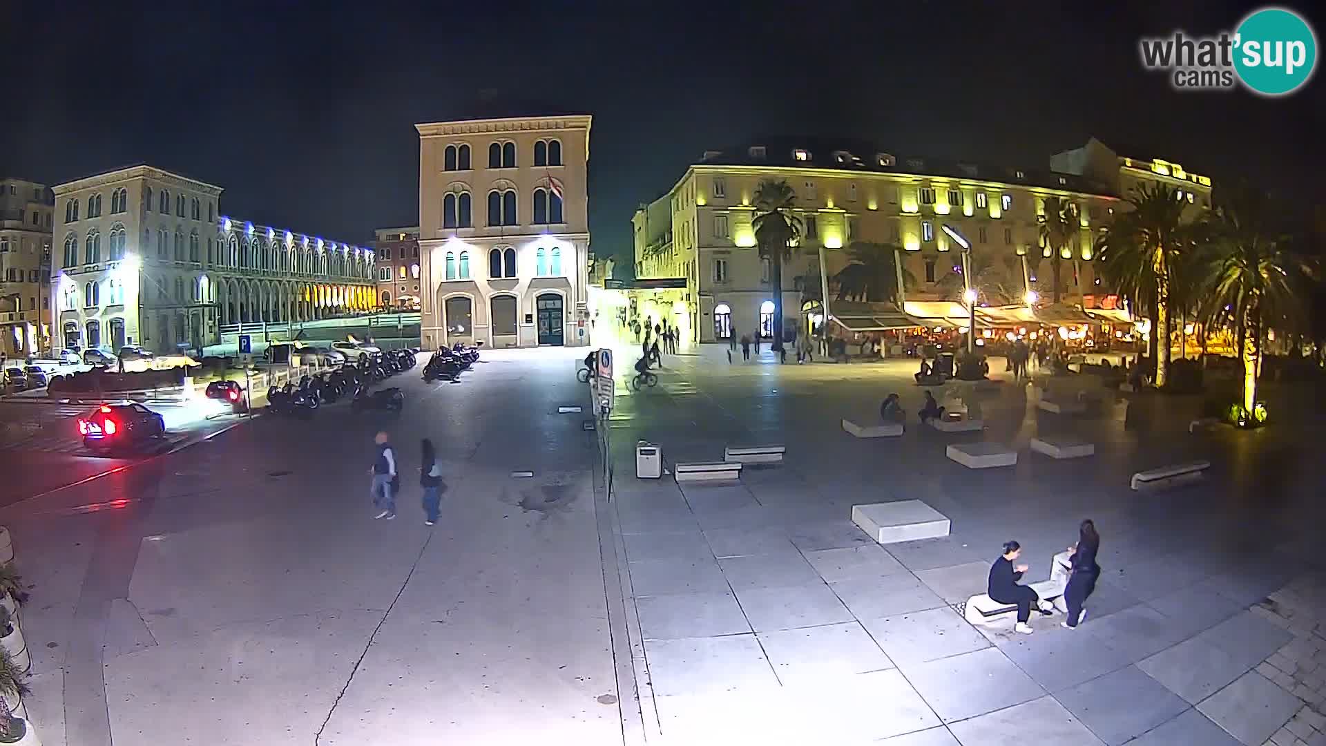 Webcam Split Riva – Prokurative | Trg Republike