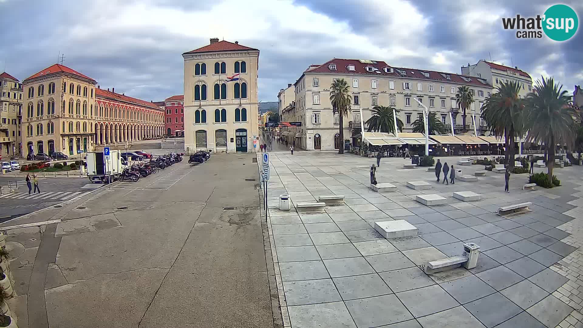 Webcam Spalato Riva – Prokurative | Piazza della Republika