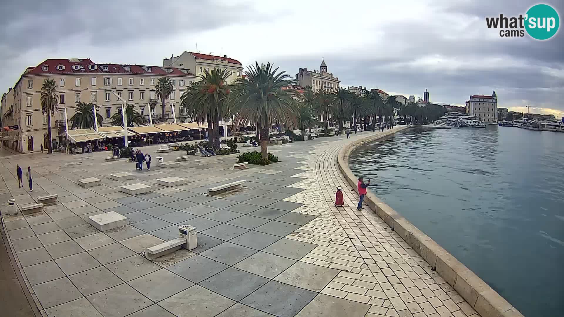 Webcam Split Riva – Prokurative | Trg Republike