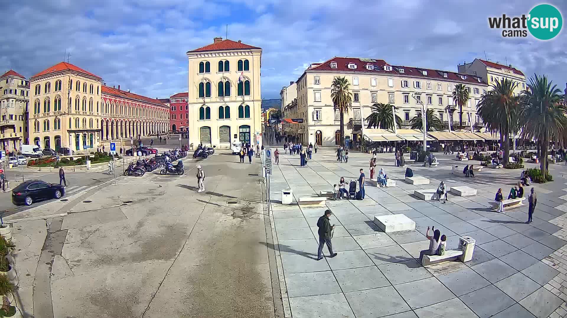 Live kamera Split Riva – Prokurative | Trg Republike