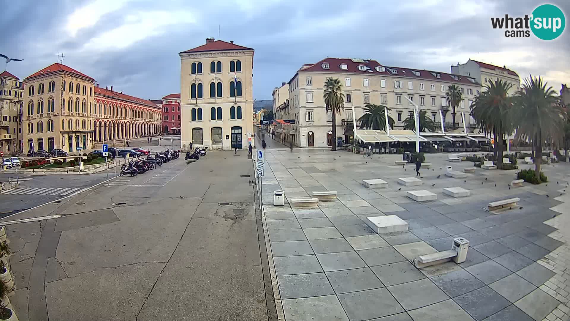 Live kamera Split Riva – Prokurative | Trg Republike