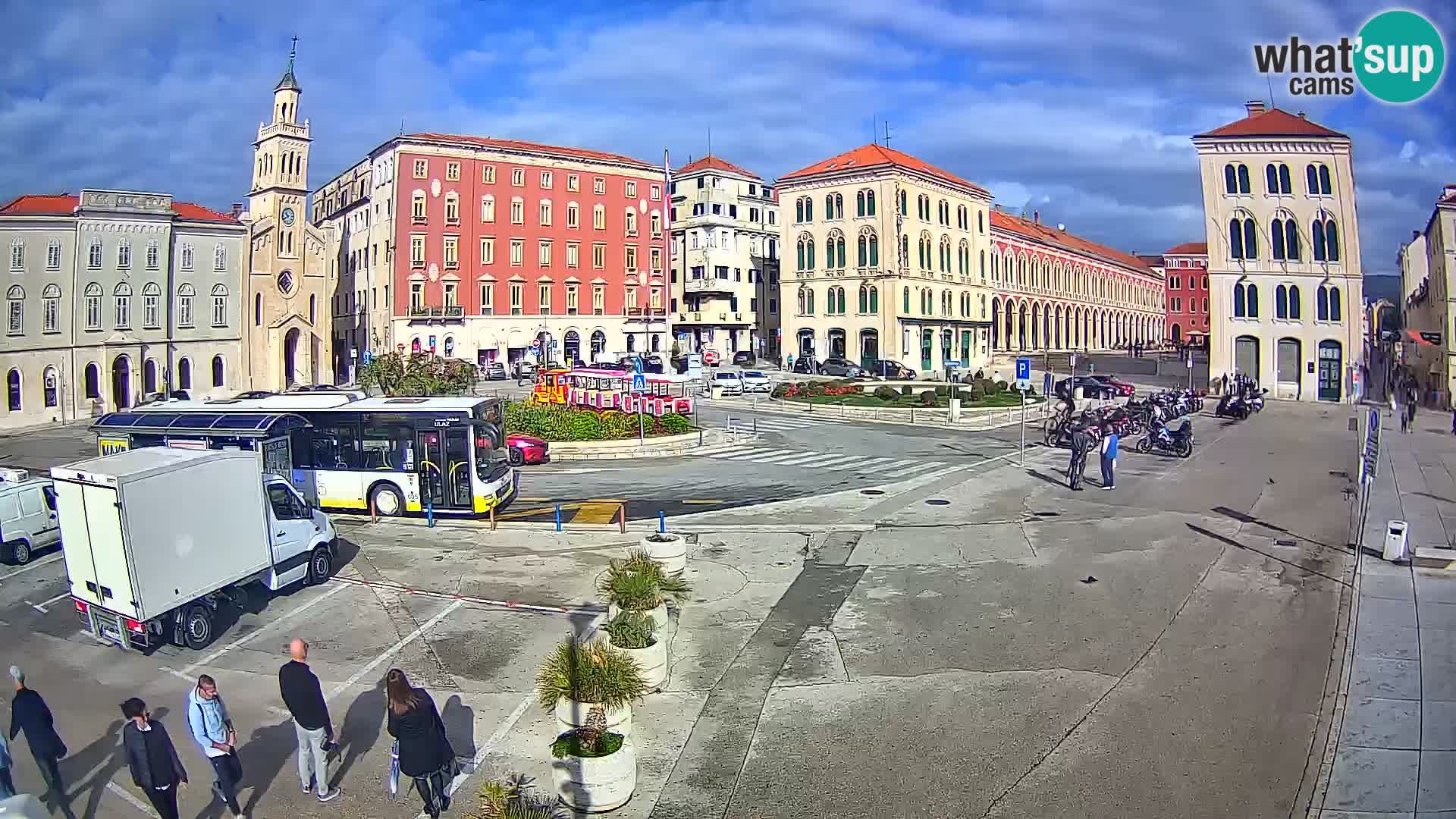 Webcam Split Riva – Prokurative | Trg Republike