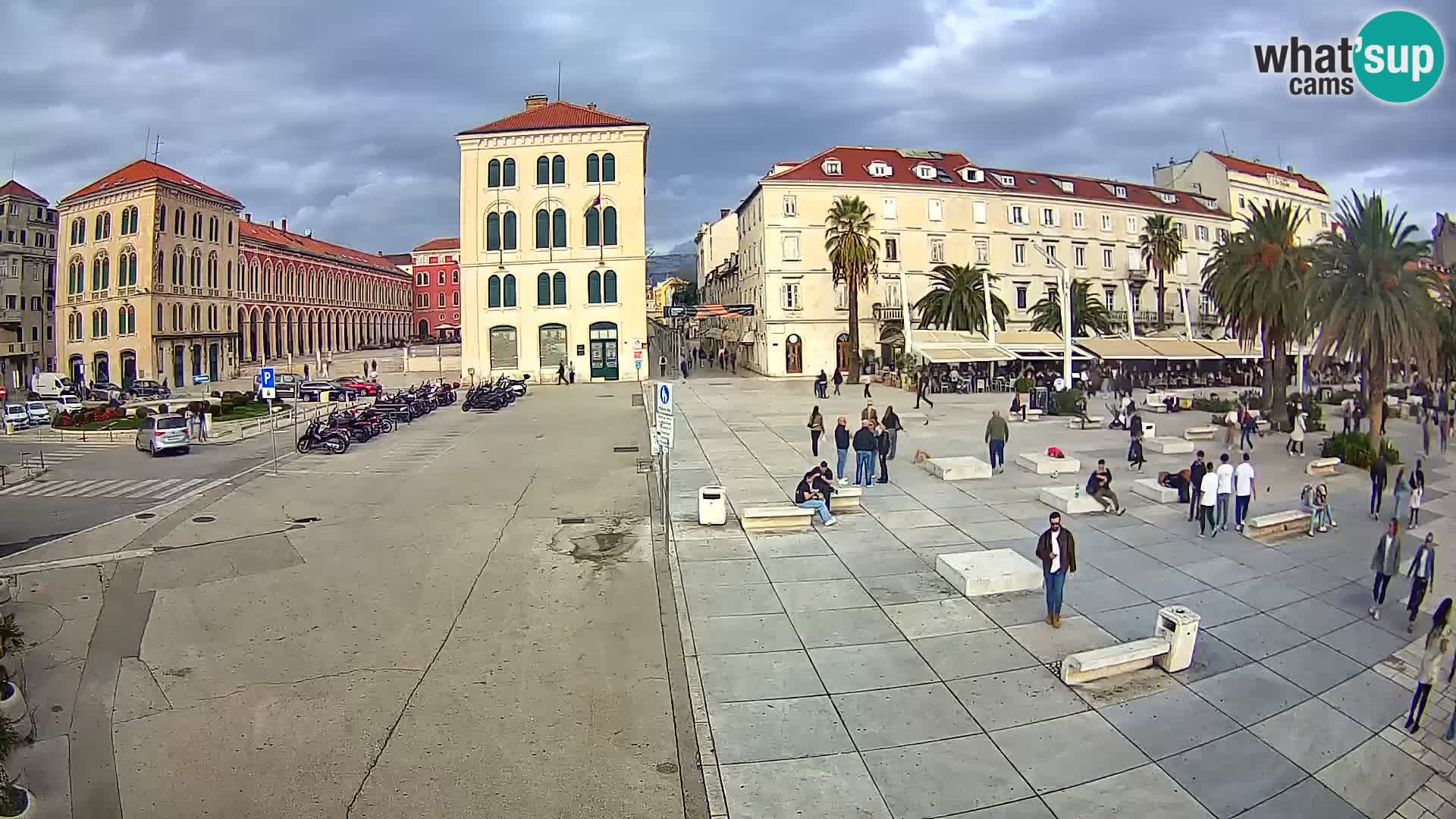 Webcam Split Riva – Prokurative | Trg Republike