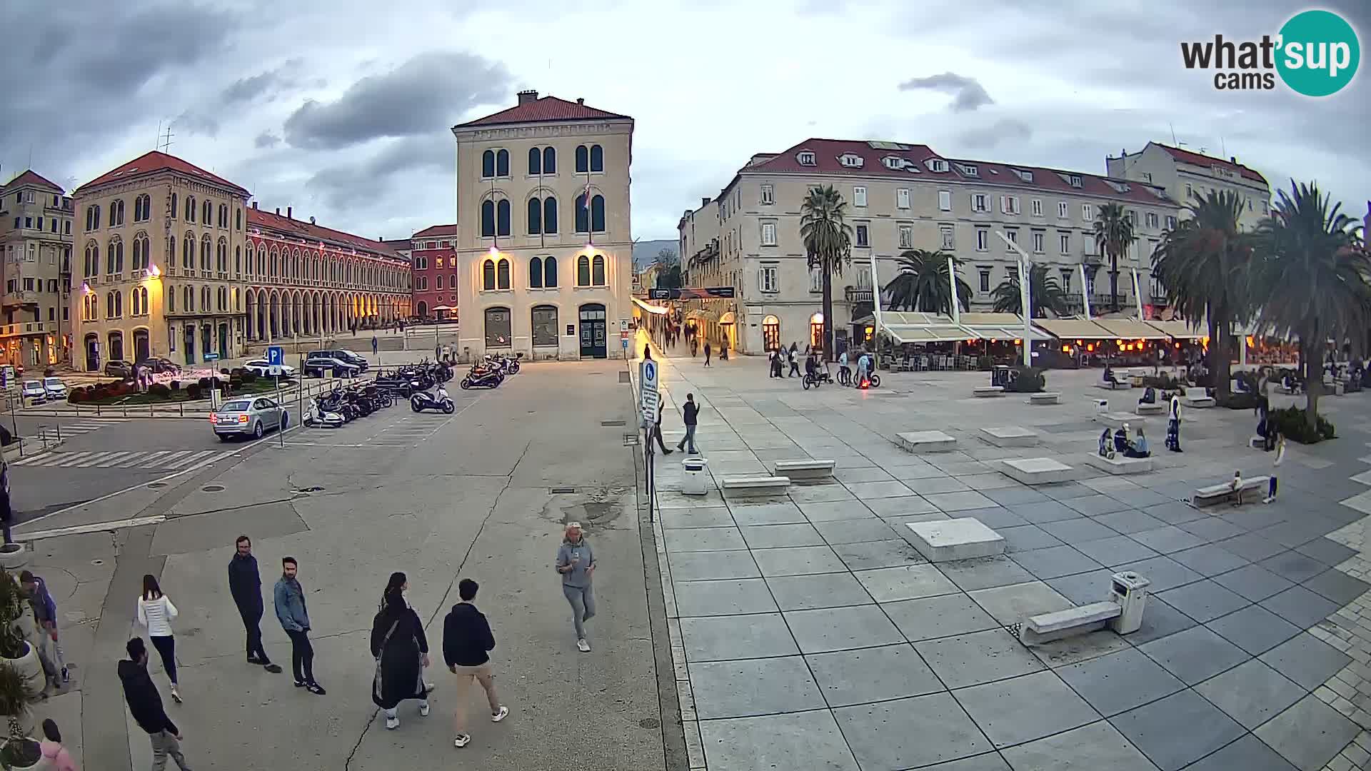 Webcam Spalato Riva – Prokurative | Piazza della Republika