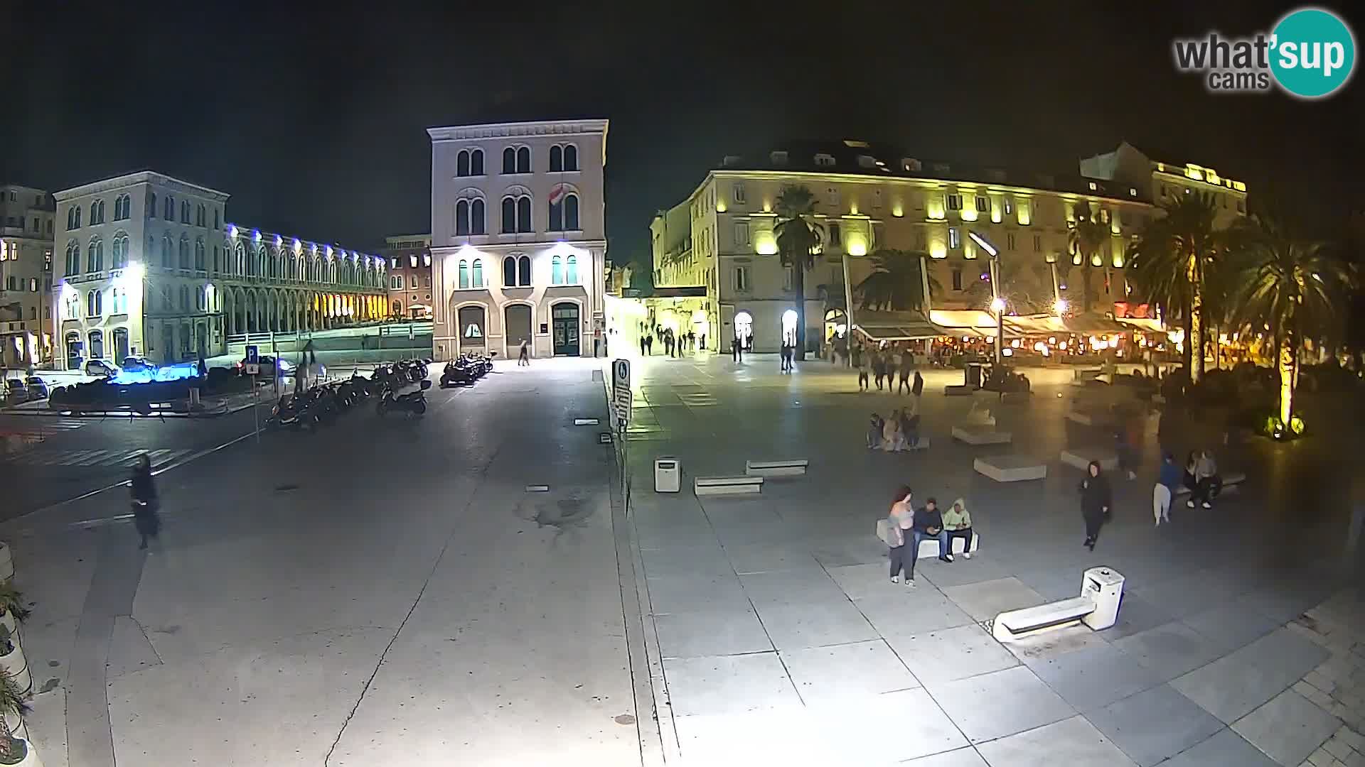 Webcam Split Riva – Prokurative | Trg Republike