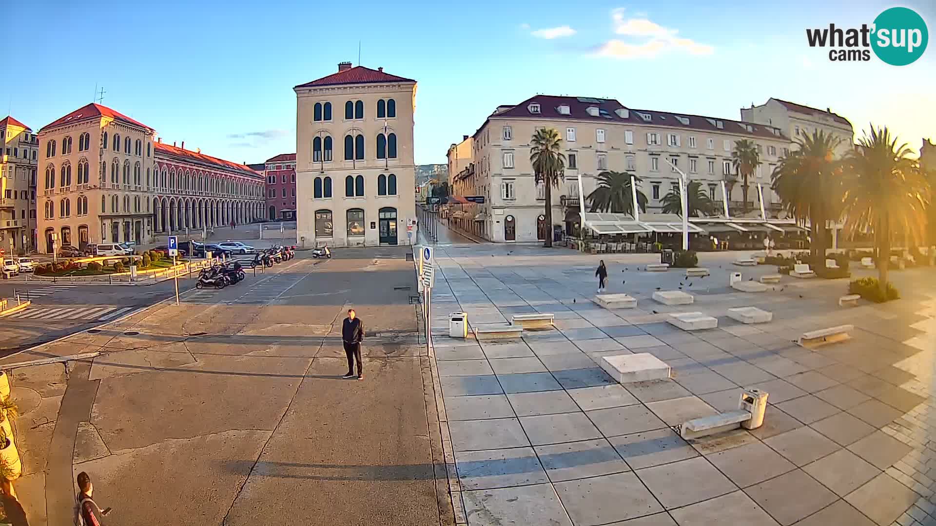 Webcam Split Riva – Prokurative | Plaza de la República