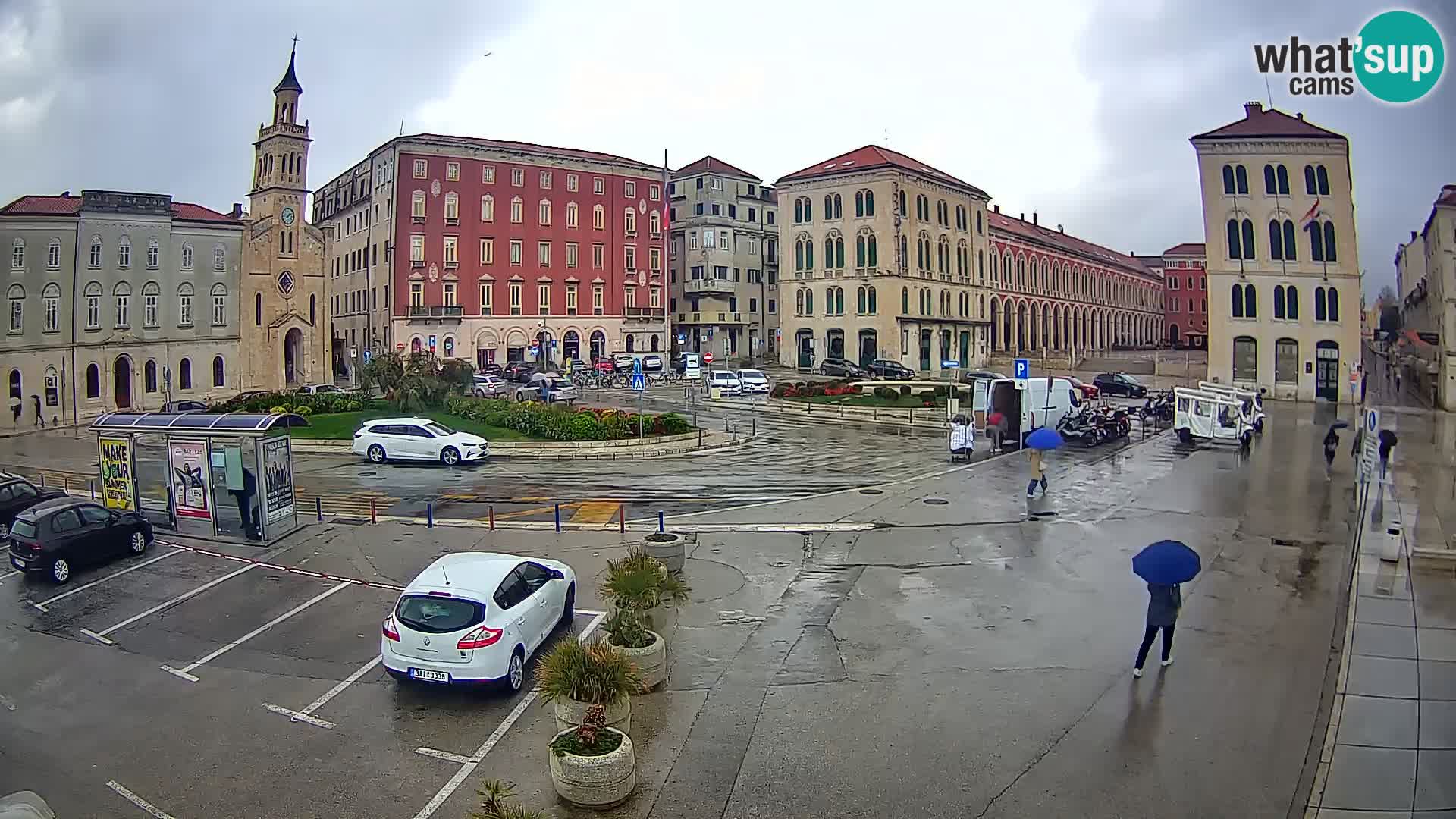 Webcam Split Riva – Prokurative | Trg Republike