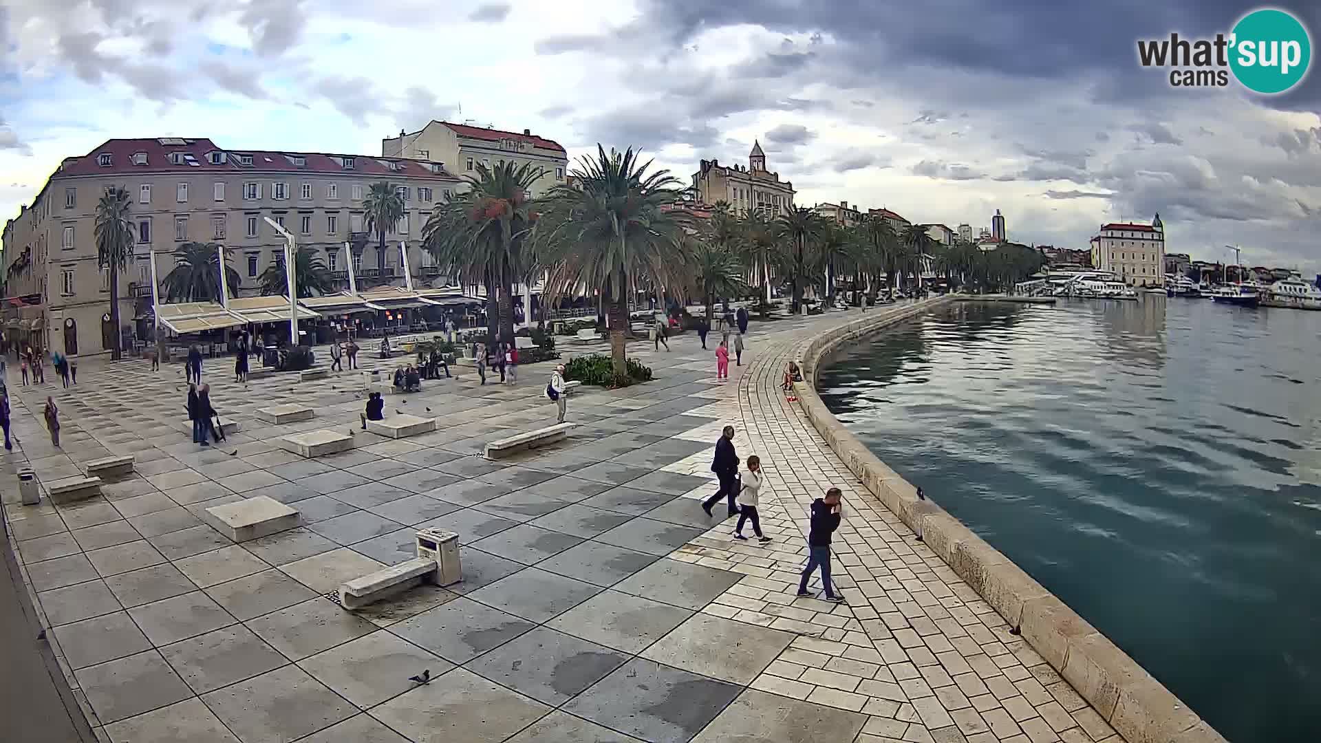 Webcam Split Riva – Prokurative | Trg Republike