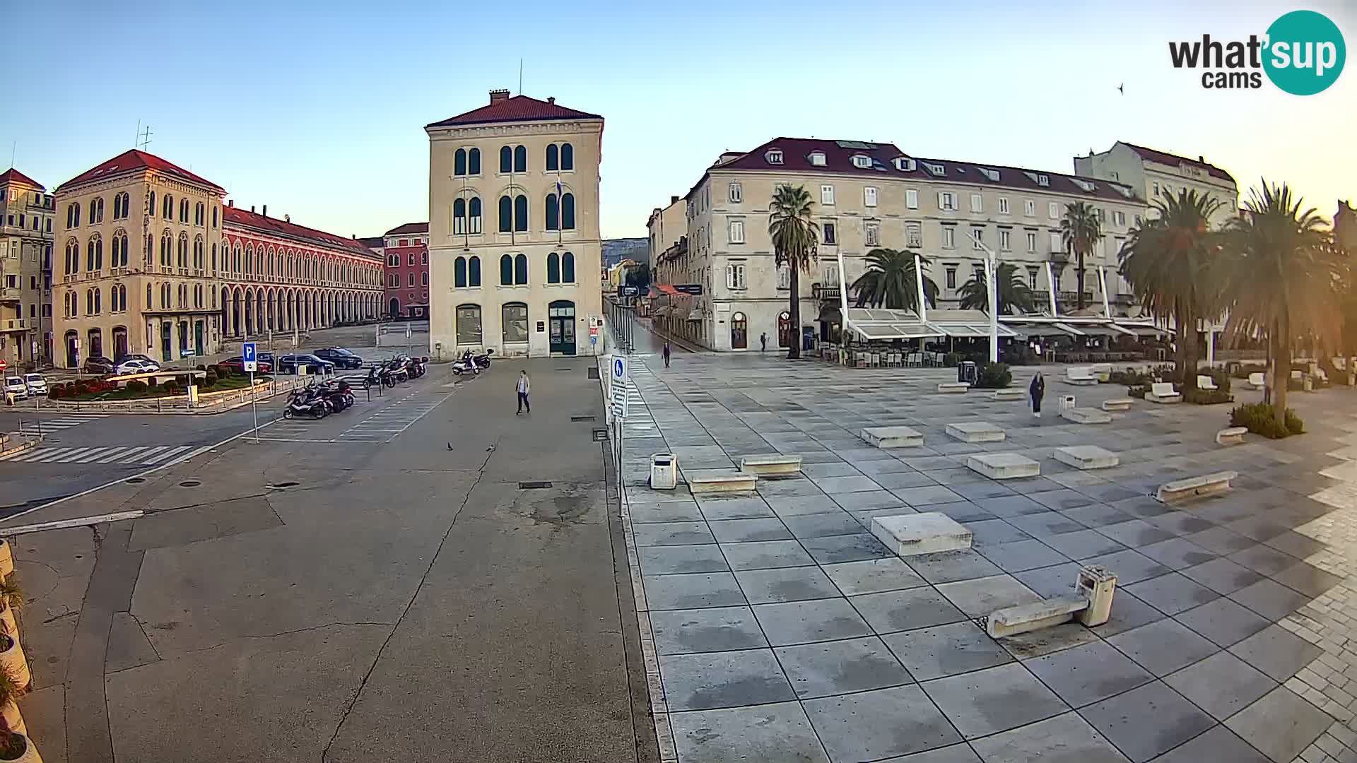 Webcam Spalato Riva – Prokurative | Piazza della Republika