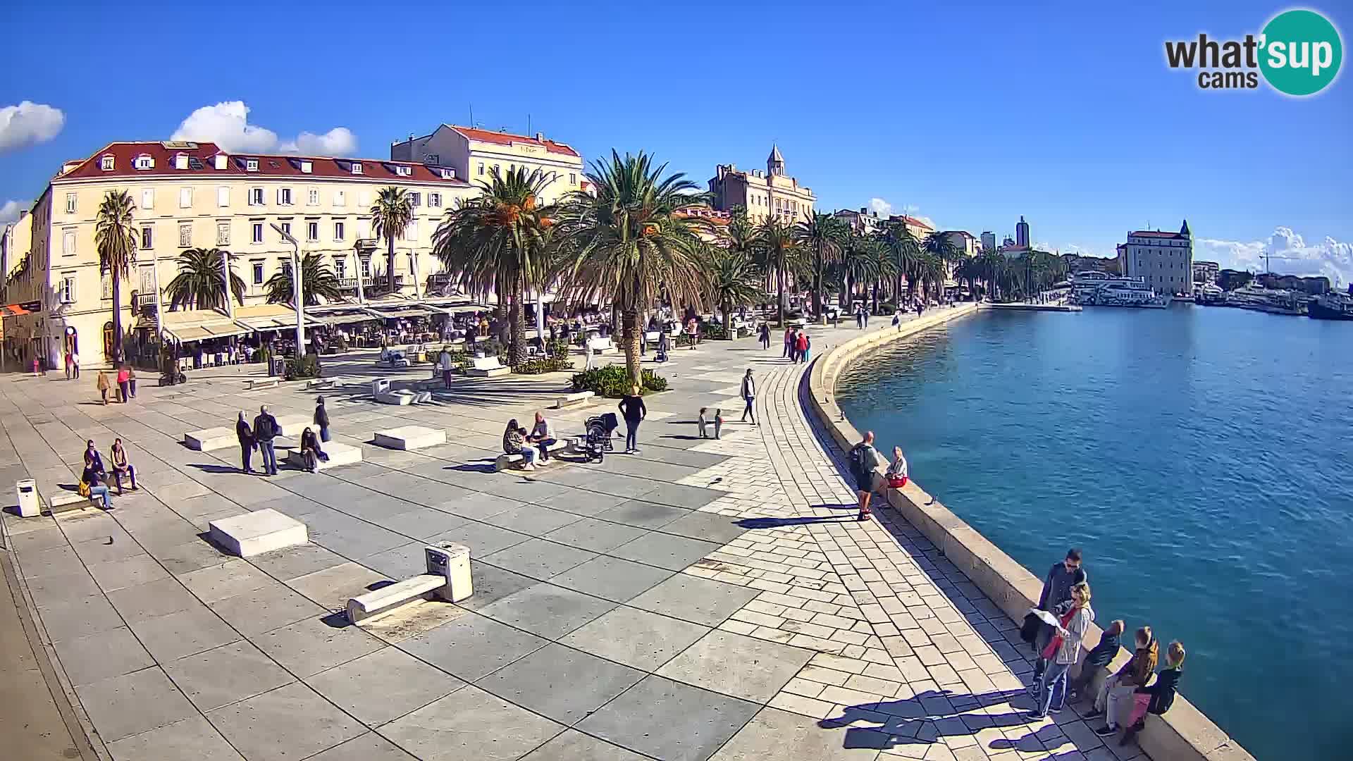 Live kamera Split Riva – Prokurative | Trg Republike